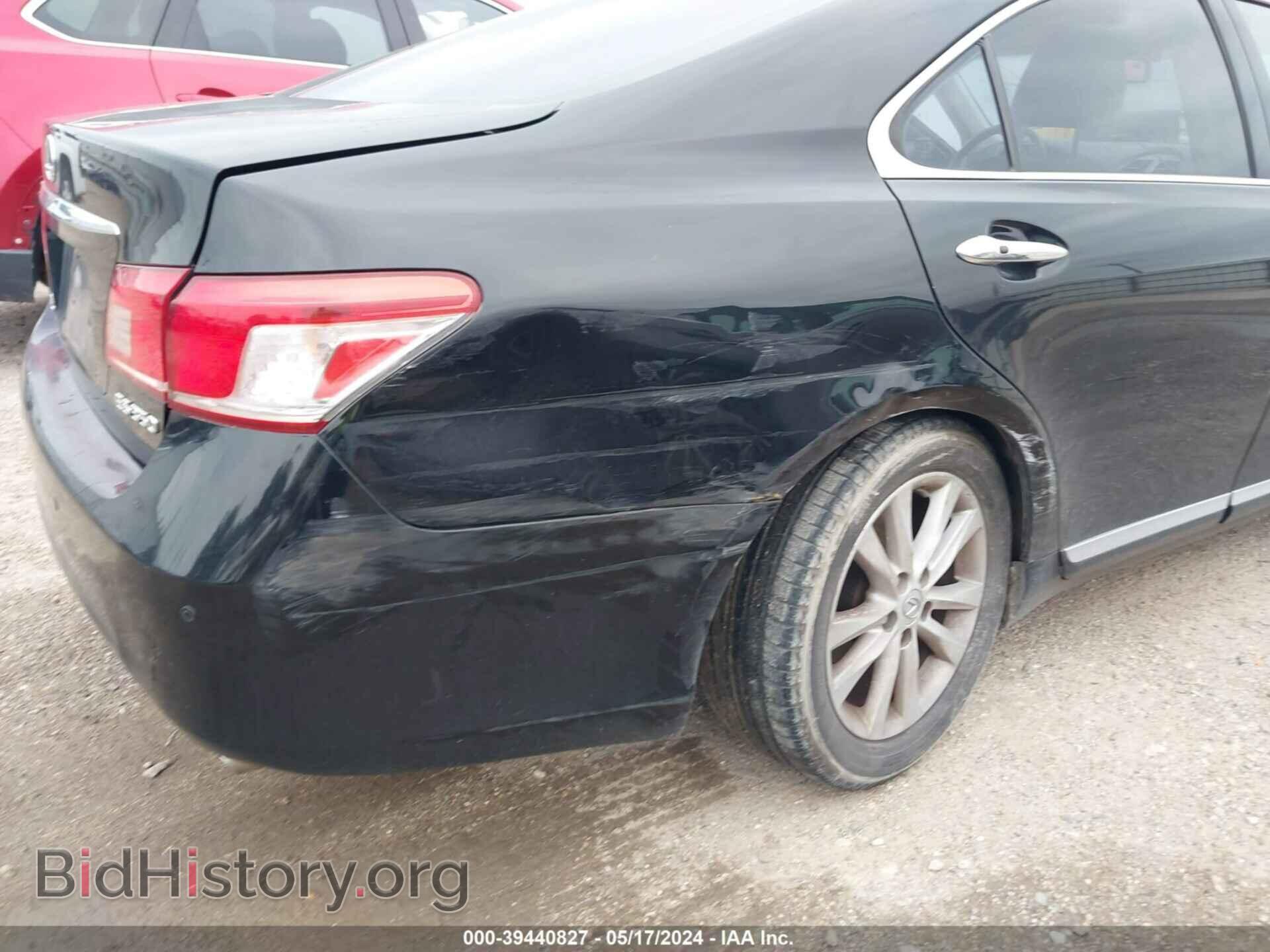2010 LEXUS ES 350 - VIN: JTHBK1EG1A2394479 - Фото 6