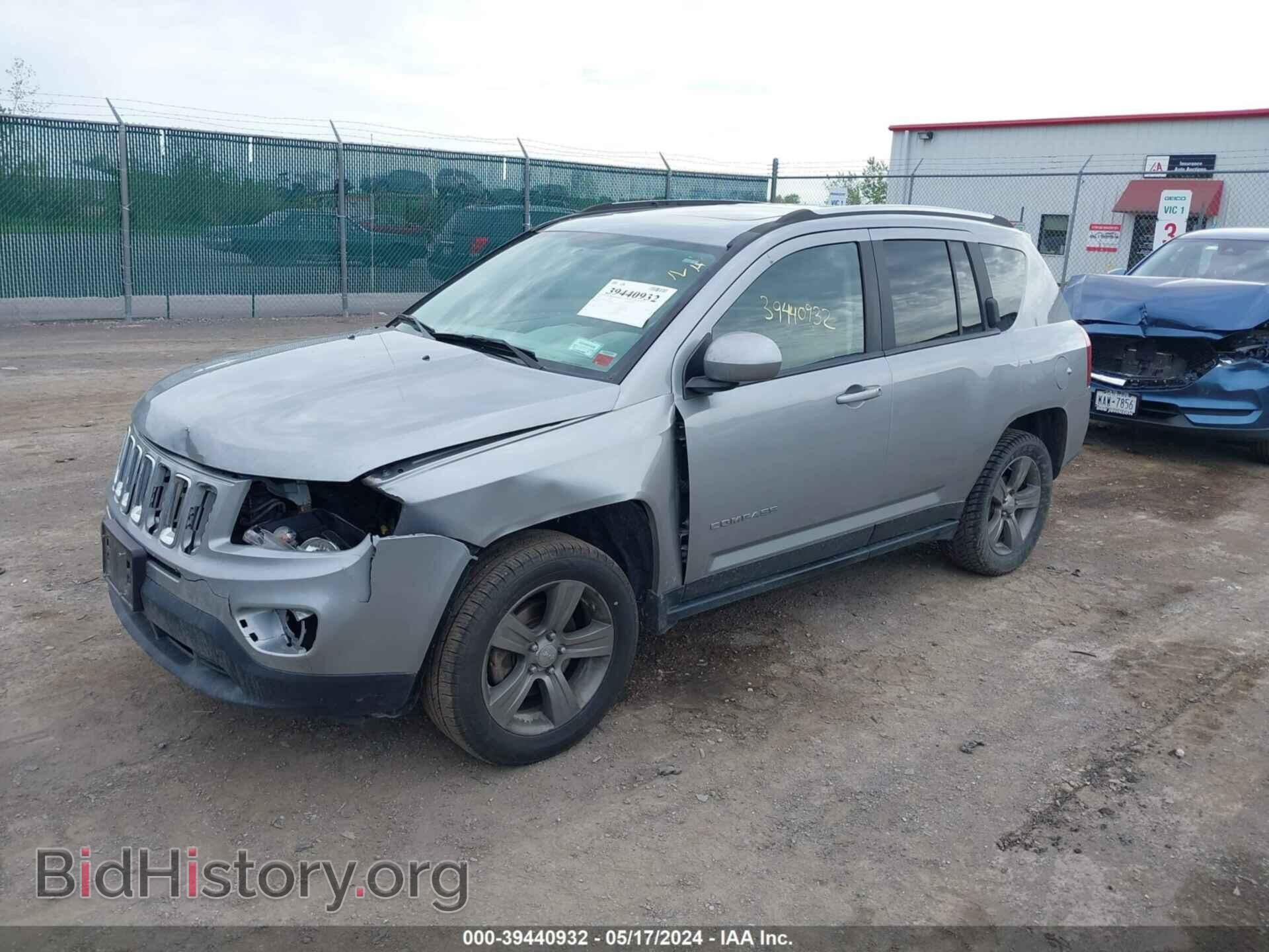 2017 JEEP COMPASS - VIN: 1C4NJCEA9HD150697 - Фото 2