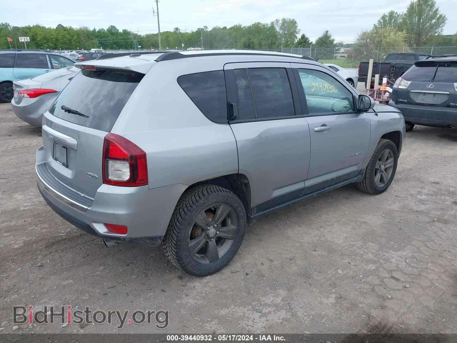 2017 JEEP COMPASS - VIN: 1C4NJCEA9HD150697 - Фото 4