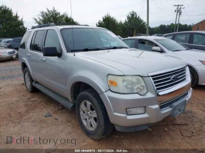 2010 Ford EXPLORER XLT, серебристый — VIN 1FMEU7DE6AUA64428, IAAI