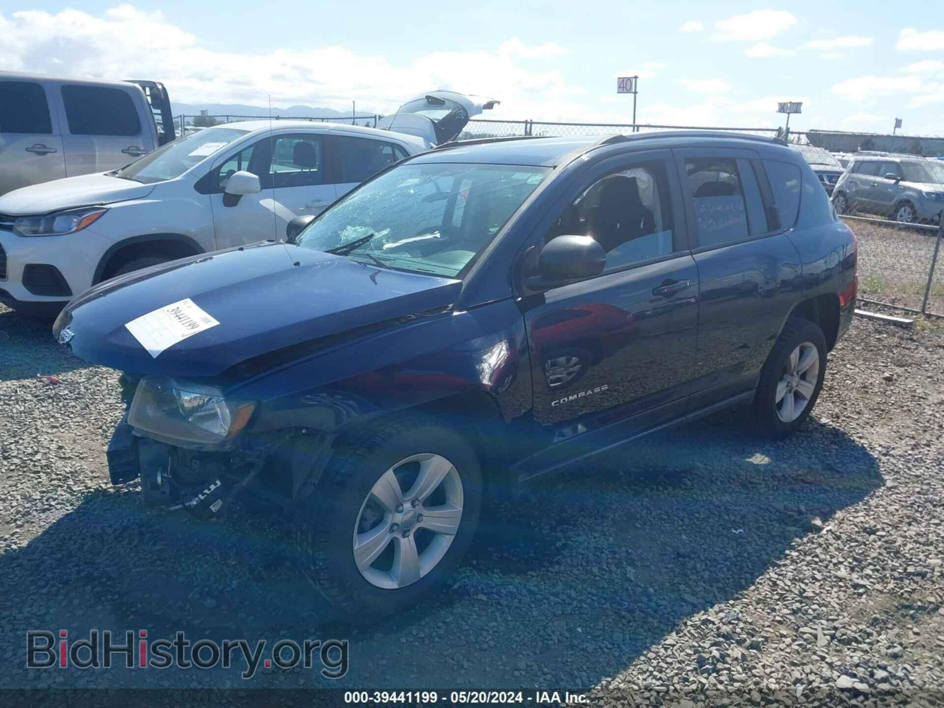 2015 JEEP COMPASS - VIN: 1C4NJDBB1FD381500 - Фото 2
