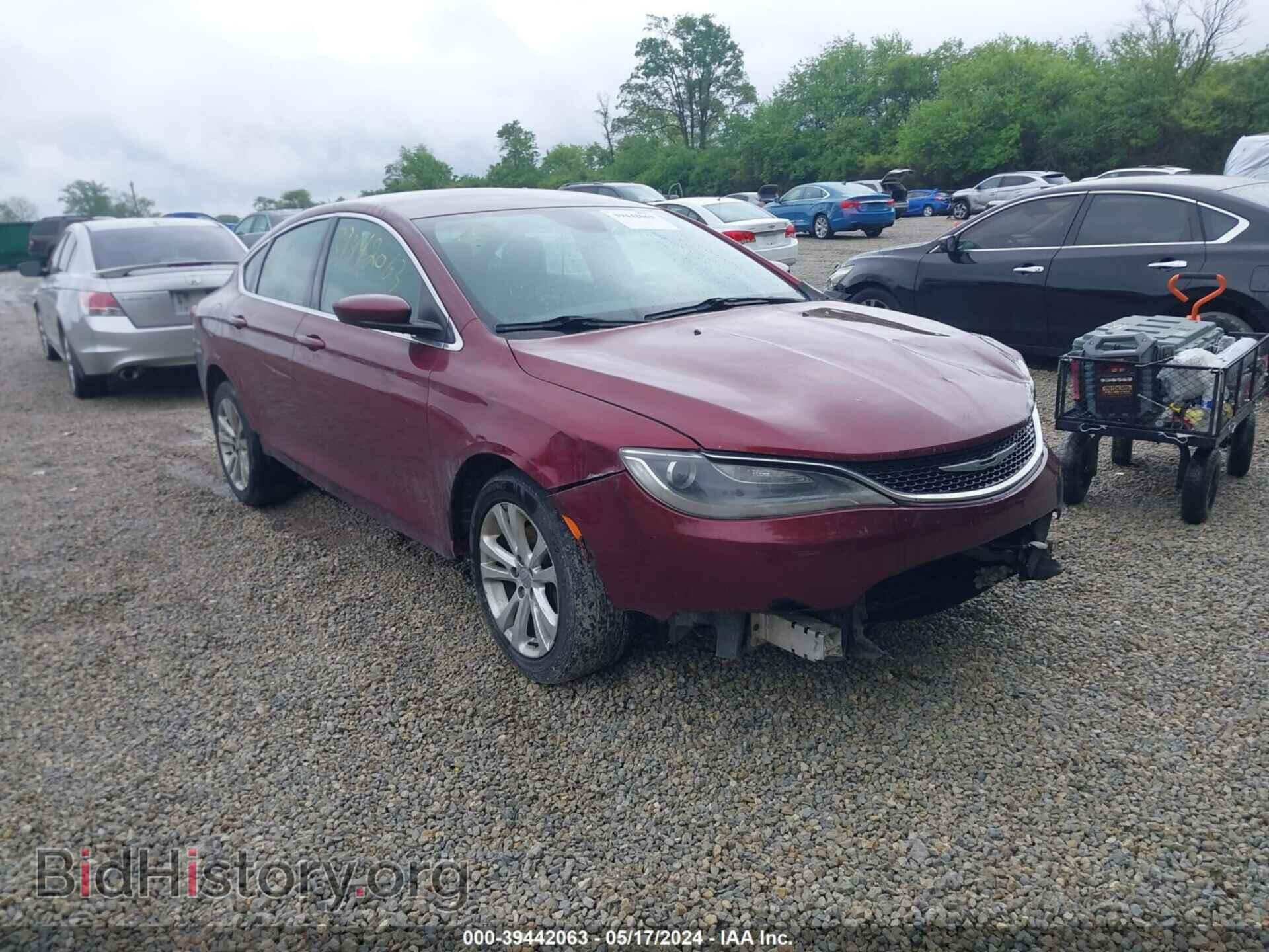 Фотография 1C3CCCAB9FN521594 - CHRYSLER 200 2015
