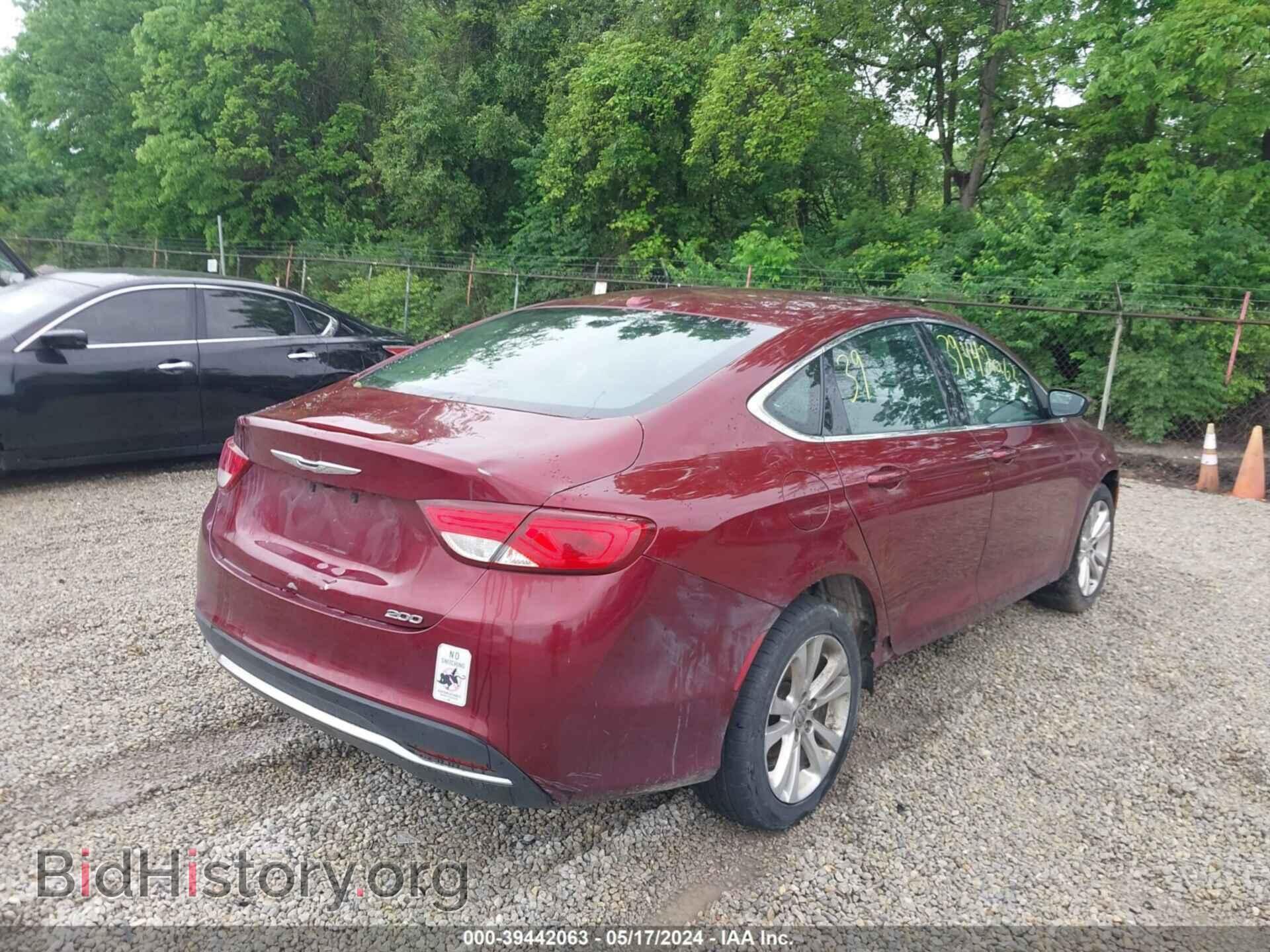 2015 CHRYSLER 200 - VIN: 1C3CCCAB9FN521594 - Photo 4