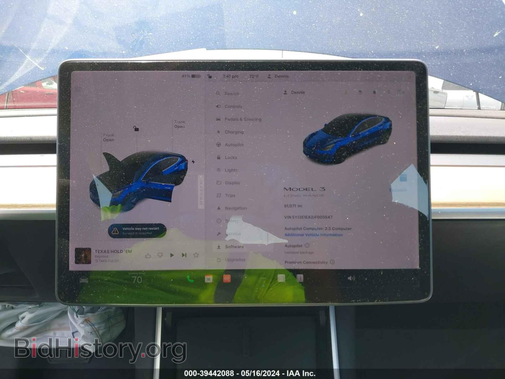 2018 TESLA MODEL 3 - VIN: 5YJ3E1EA2JF005547 - Фото 7