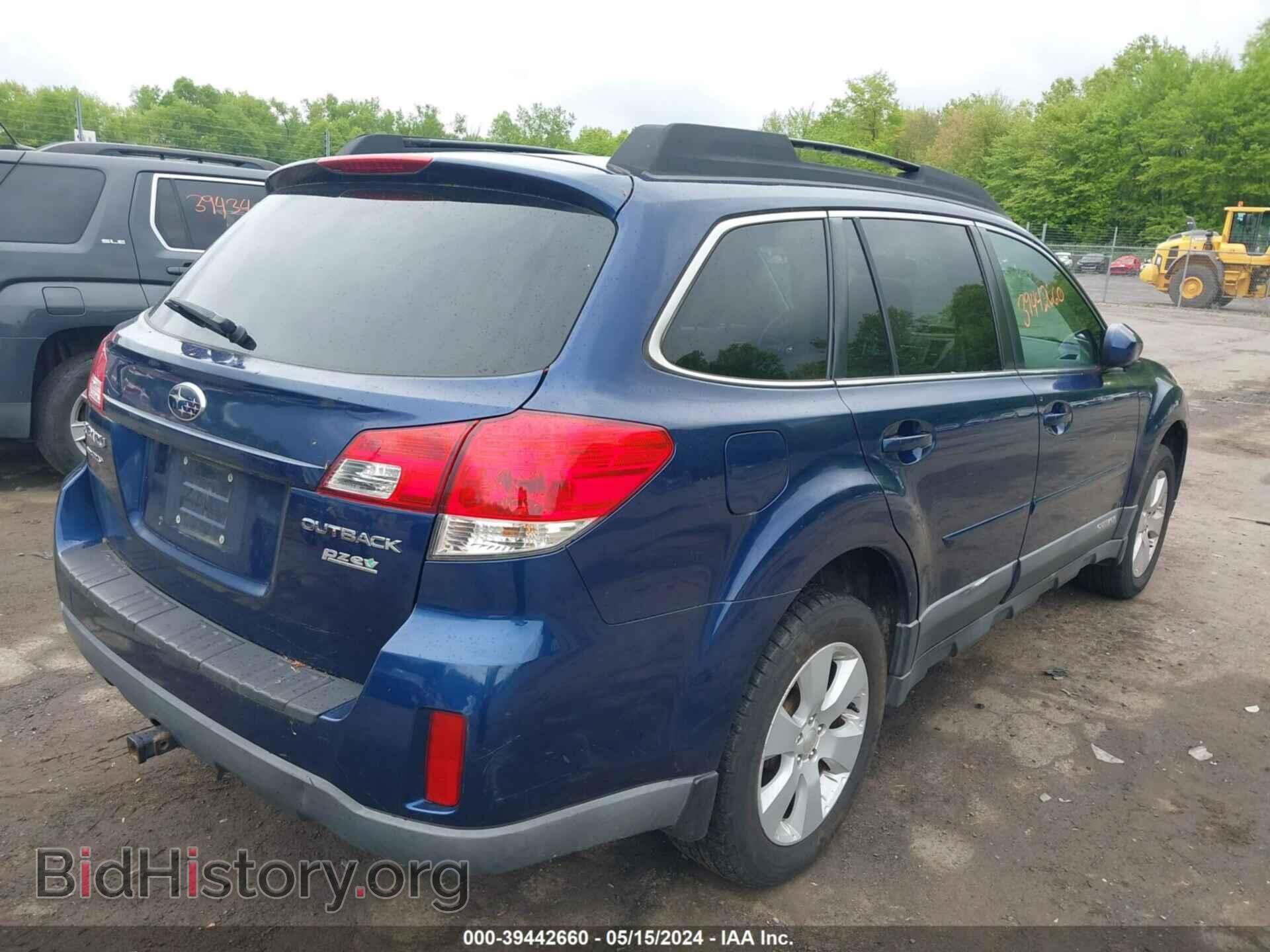 2011 SUBARU OUTBACK - VIN: 4S4BRBGC4B3439905 - Фото 4