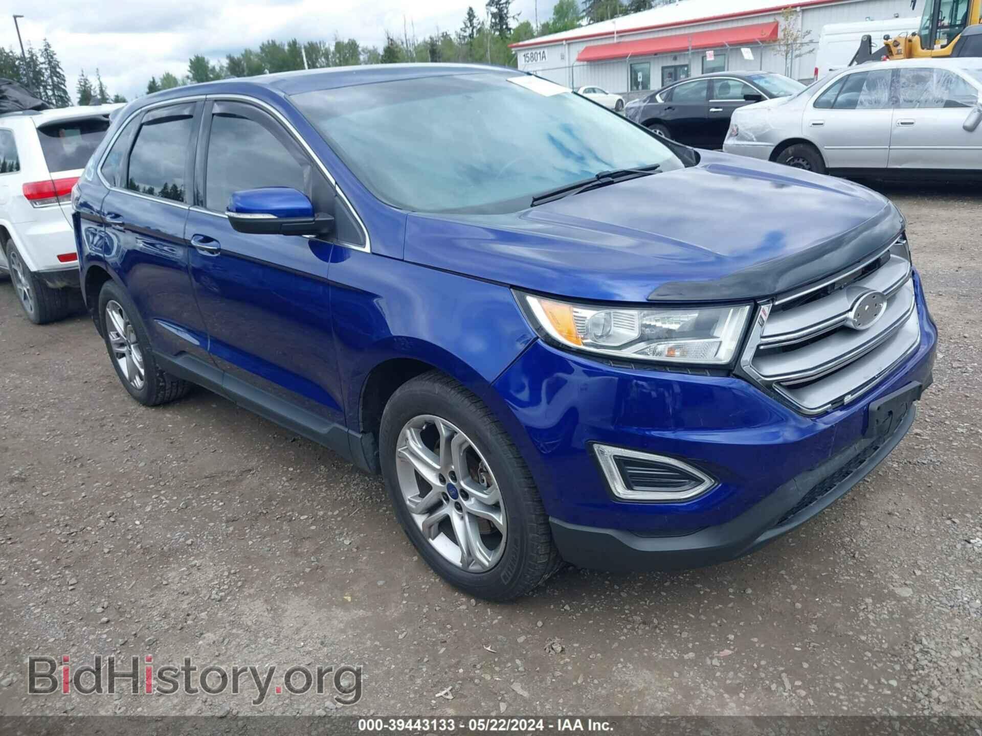 Photo 2FMTK4K91FBB43200 - FORD EDGE 2015
