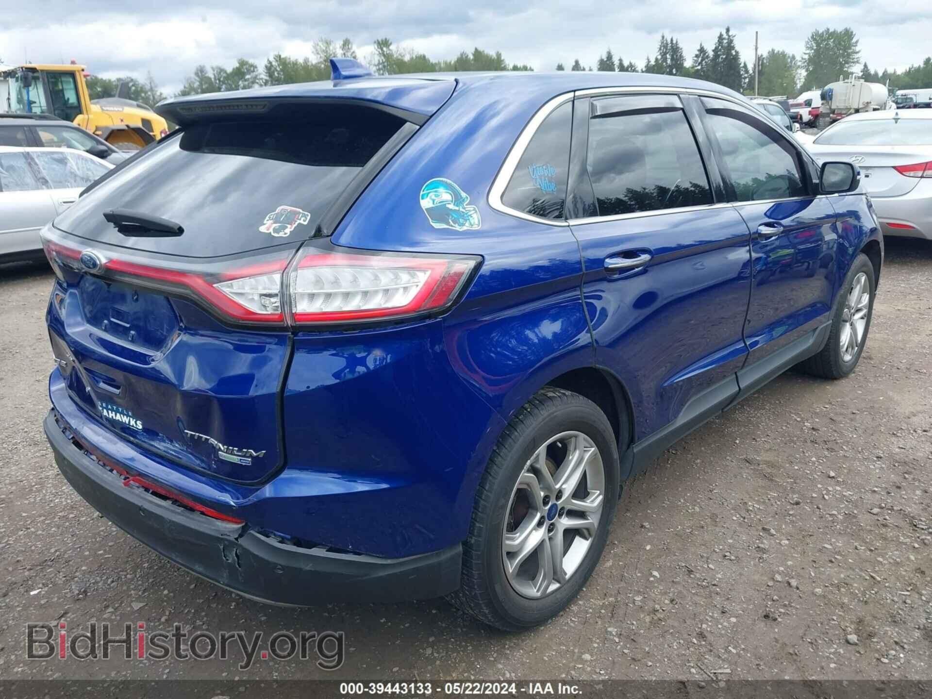 2015 FORD EDGE - VIN: 2FMTK4K91FBB43200 - Фото 4
