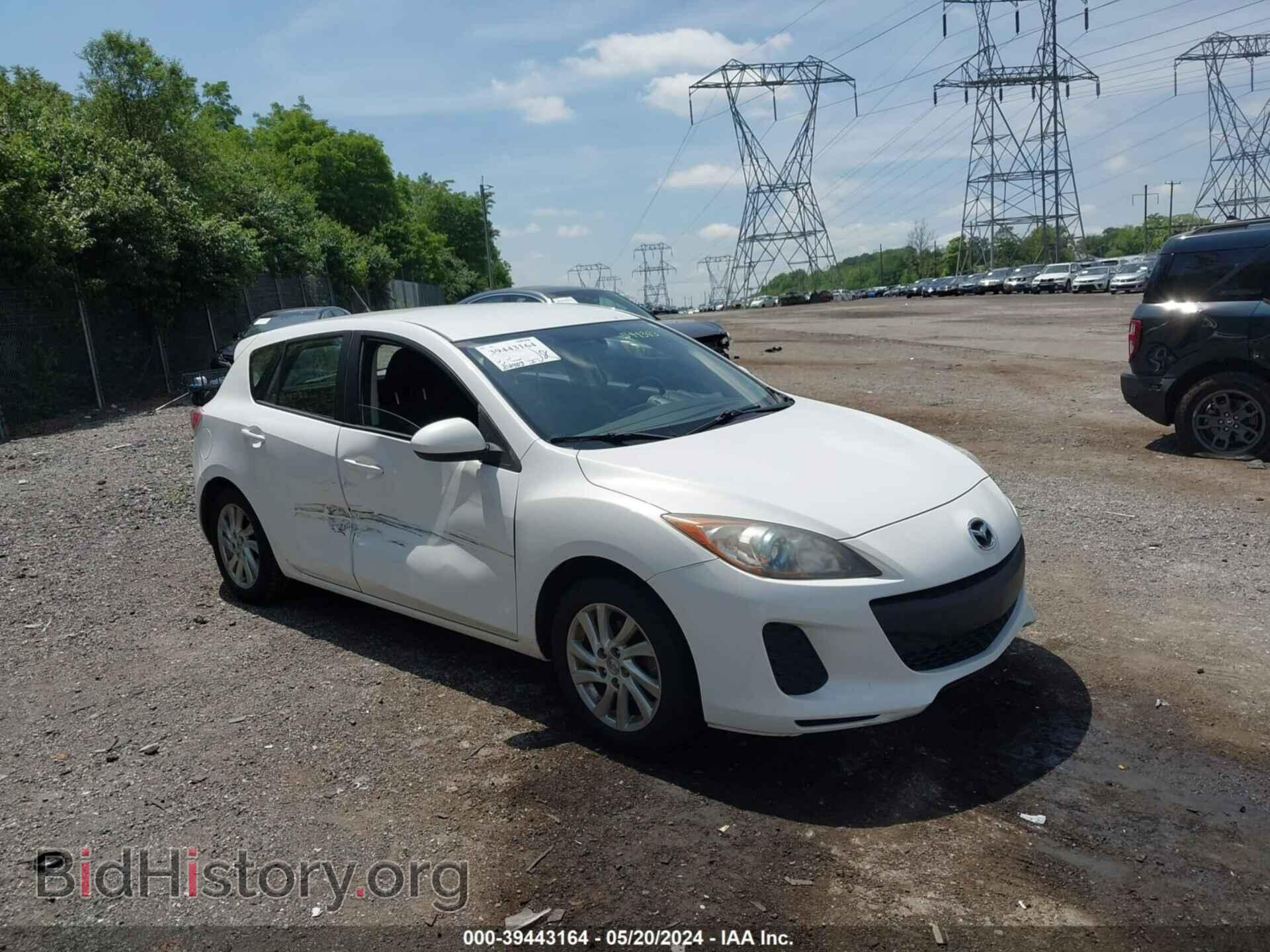 Photo JM1BL1L81C1544383 - MAZDA MAZDA3 2012