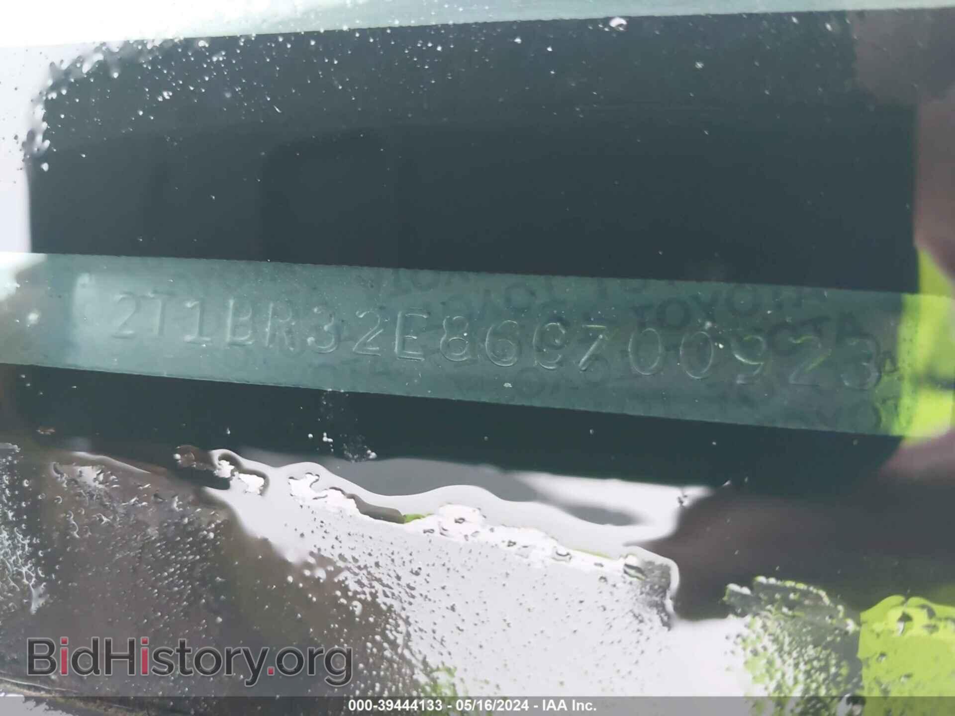 2006 TOYOTA COROLLA - VIN: 2T1BR32E86C700923 - Фото 11