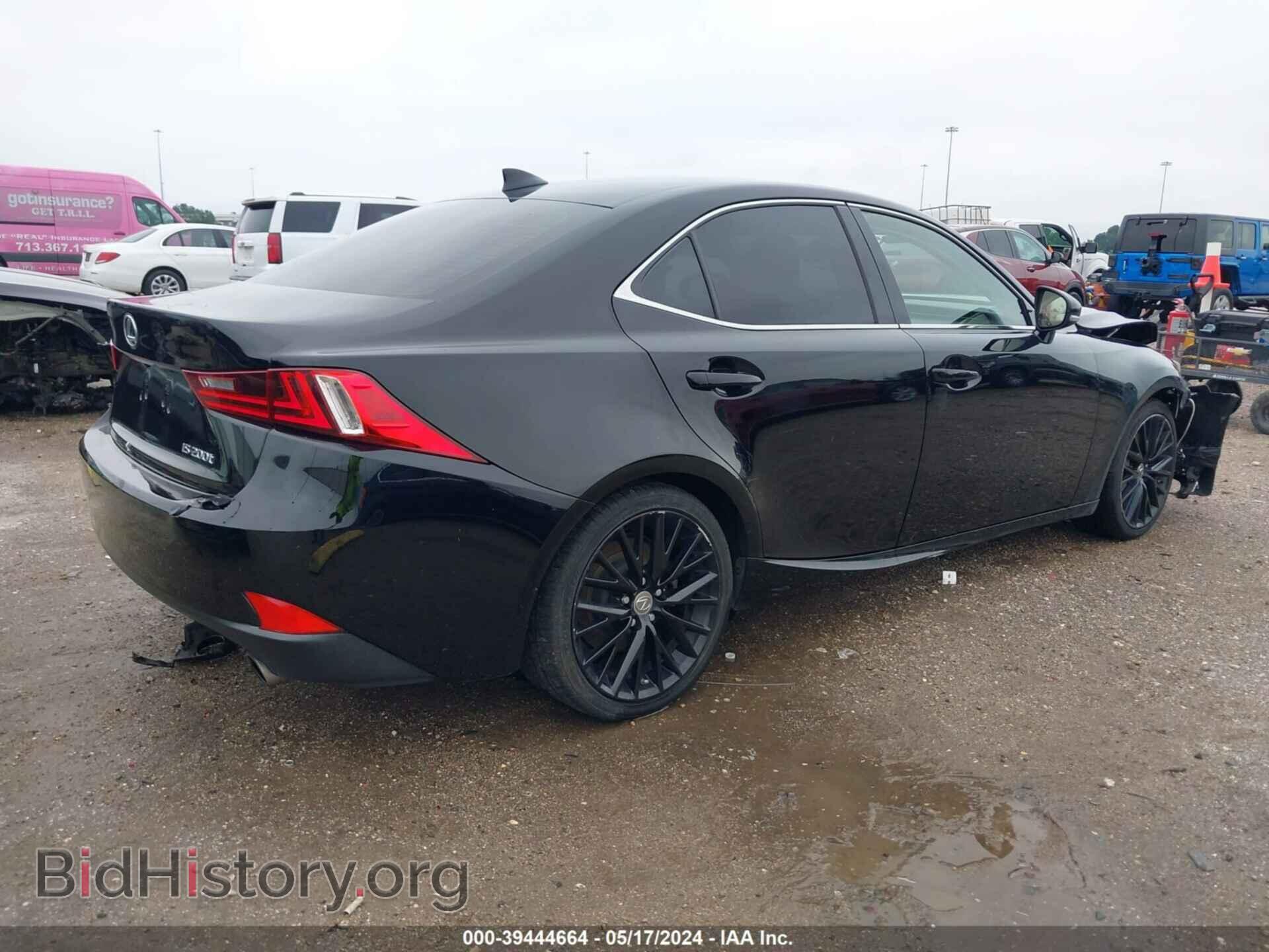 2016 LEXUS IS 200T - VIN: JTHBA1D29G5005300 - Фото 4