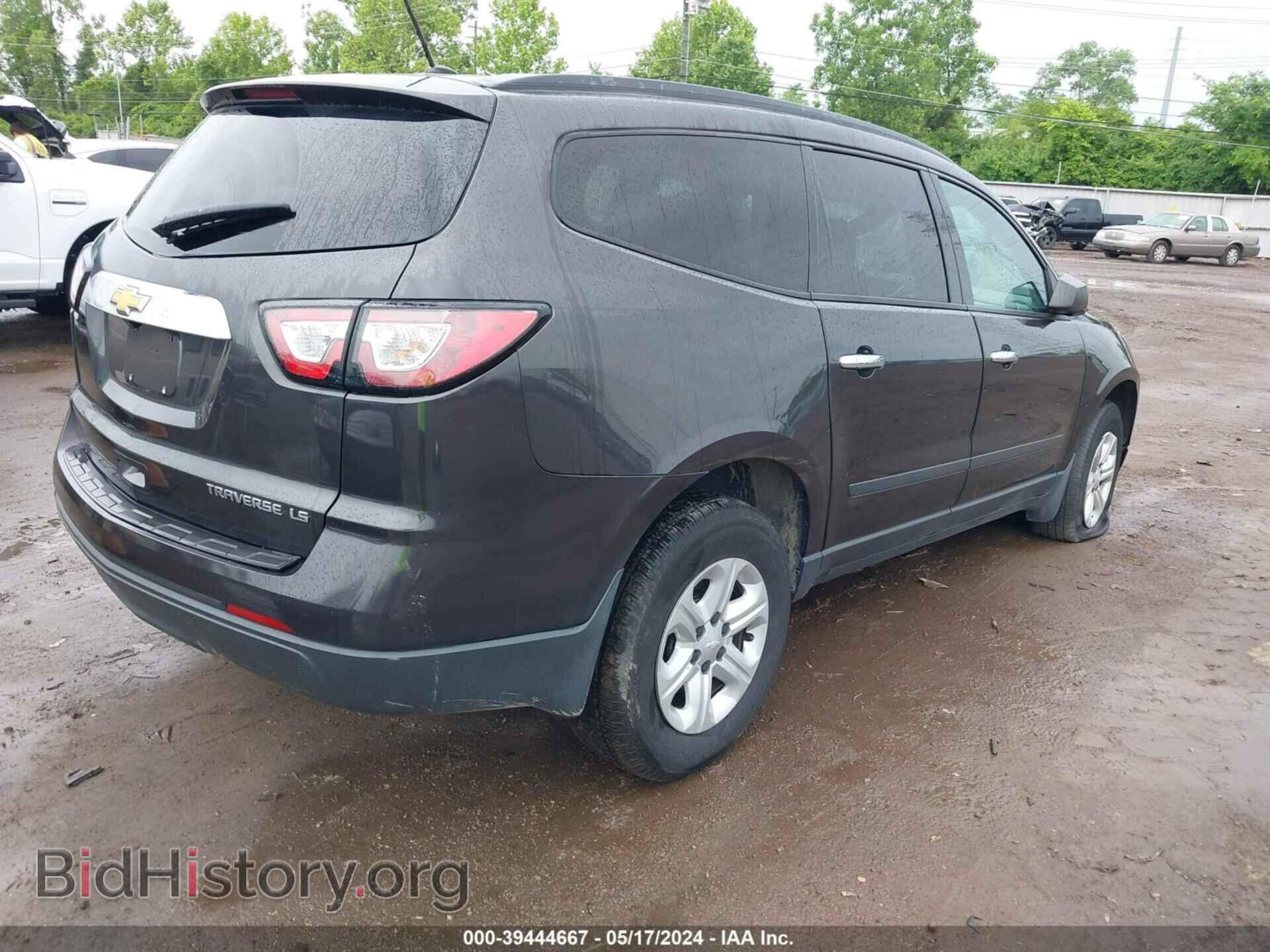 2015 CHEVROLET TRAVERSE - VIN: 1GNKRFED4FJ321918 - Фото 4