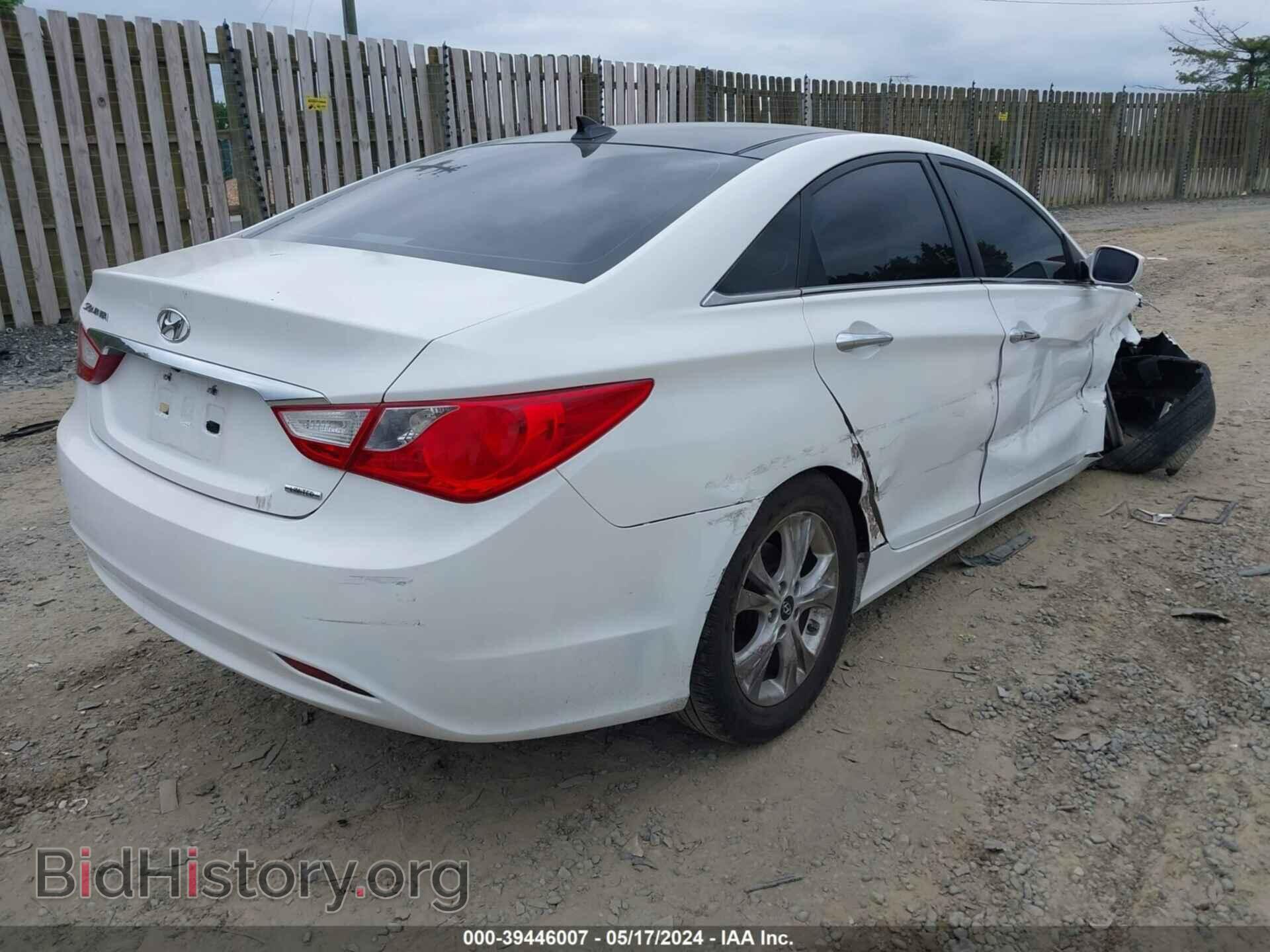 2013 HYUNDAI SONATA - VIN: 5NPEC4AC1DH615470 - Фото 4