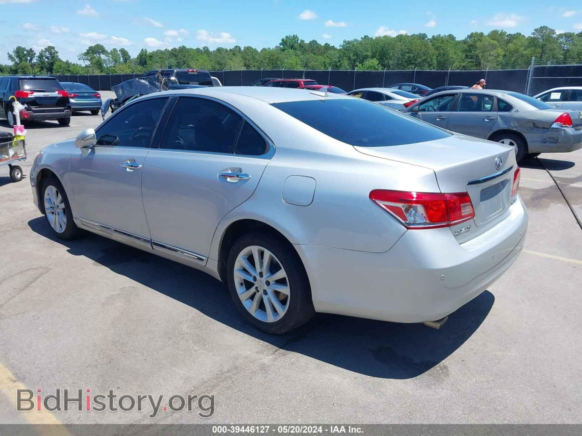 2010 LEXUS ES 350 - VIN: JTHBK1EG1A2389475 - Фото 3