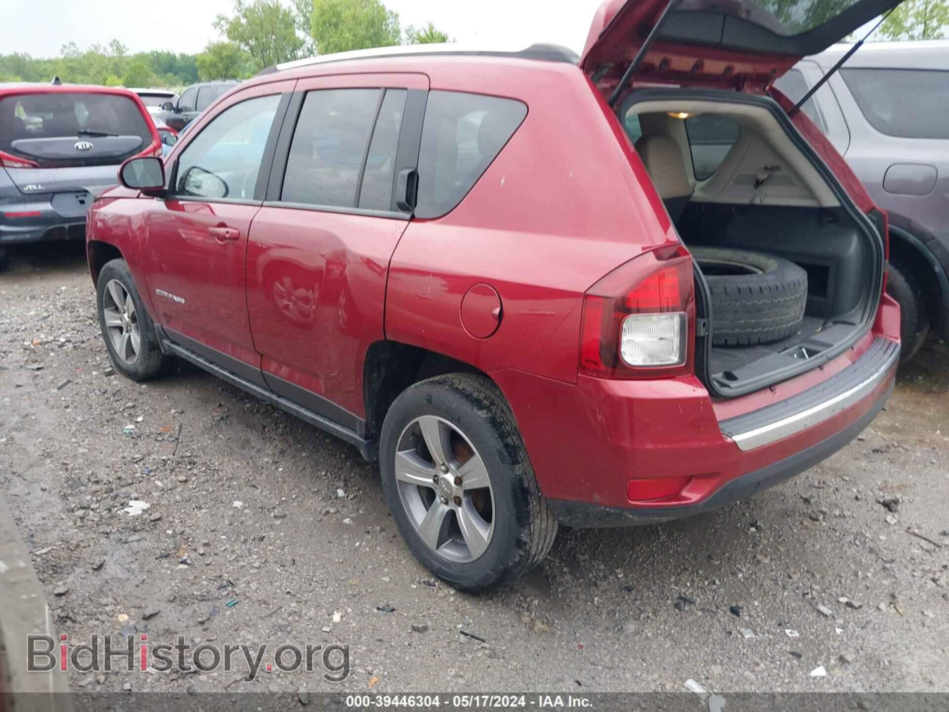 2016 JEEP COMPASS - VIN: 1C4NJCEAXGD720110 - Фото 3