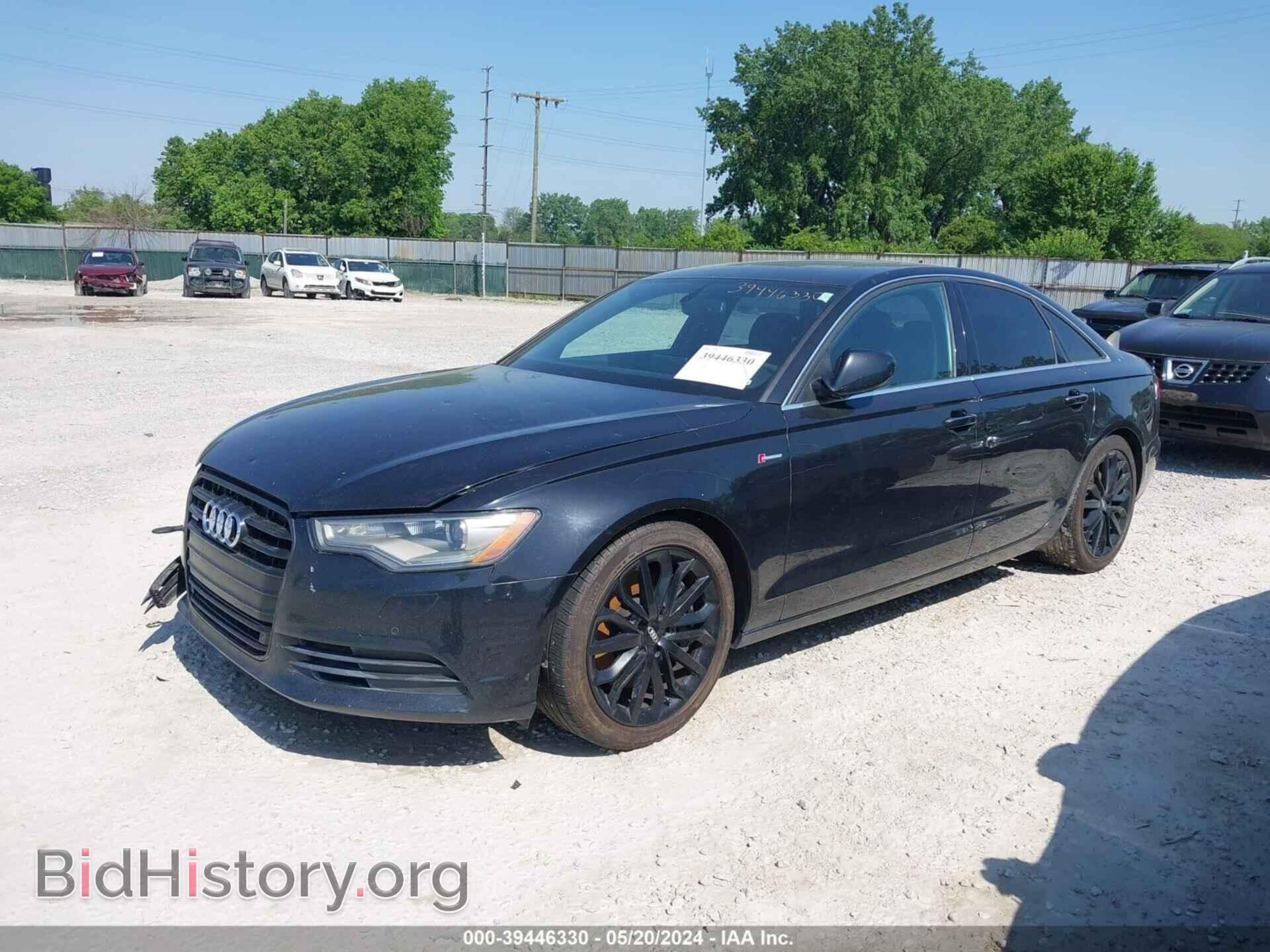 2013 AUDI A6 - VIN: WAUGGAFC8DN013005 - Фото 2