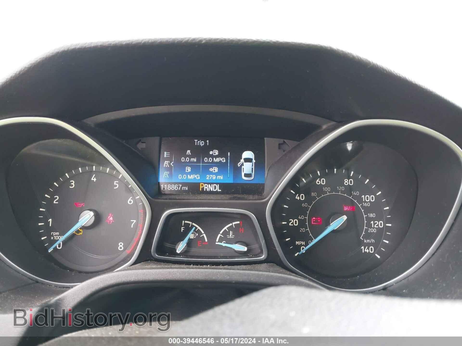 2016 FORD FOCUS - VIN: 1FADP3E28GL391910 - Фото 7