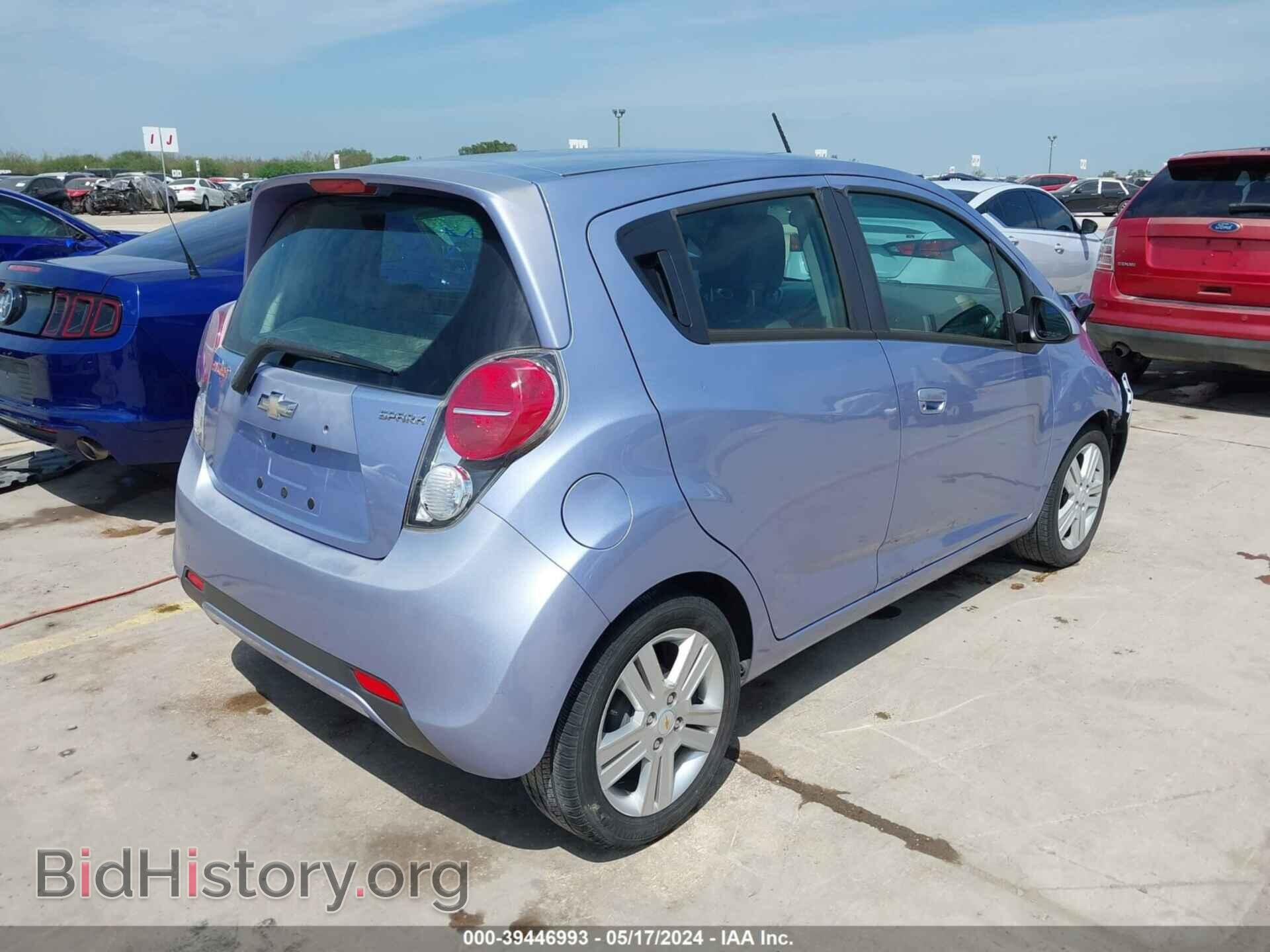 2014 CHEVROLET SPARK - VIN: KL8CB6S98EC531175 - Фото 4