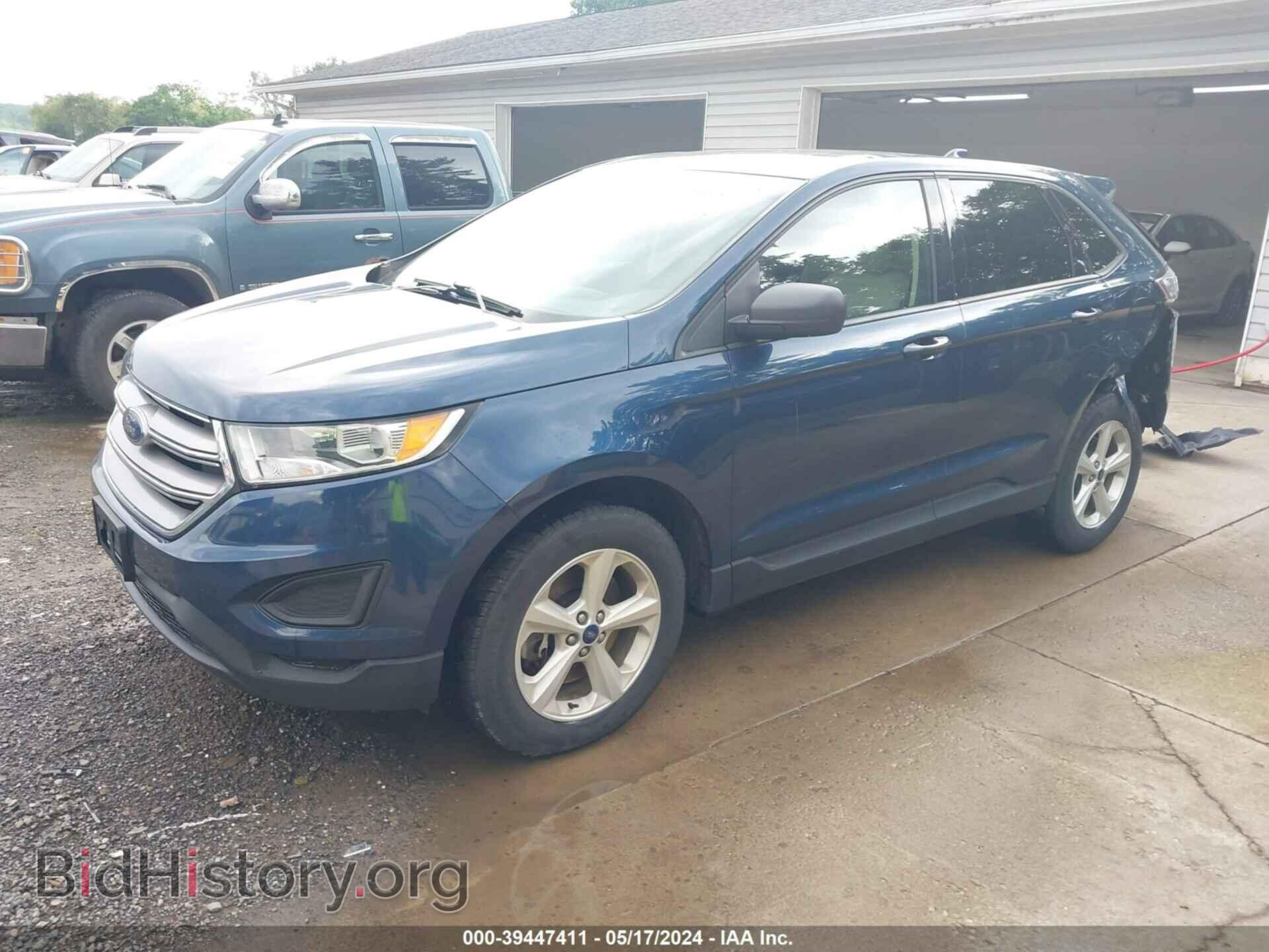 2017 FORD EDGE - VIN: 2FMPK4G98HBB26021 - Фото 2
