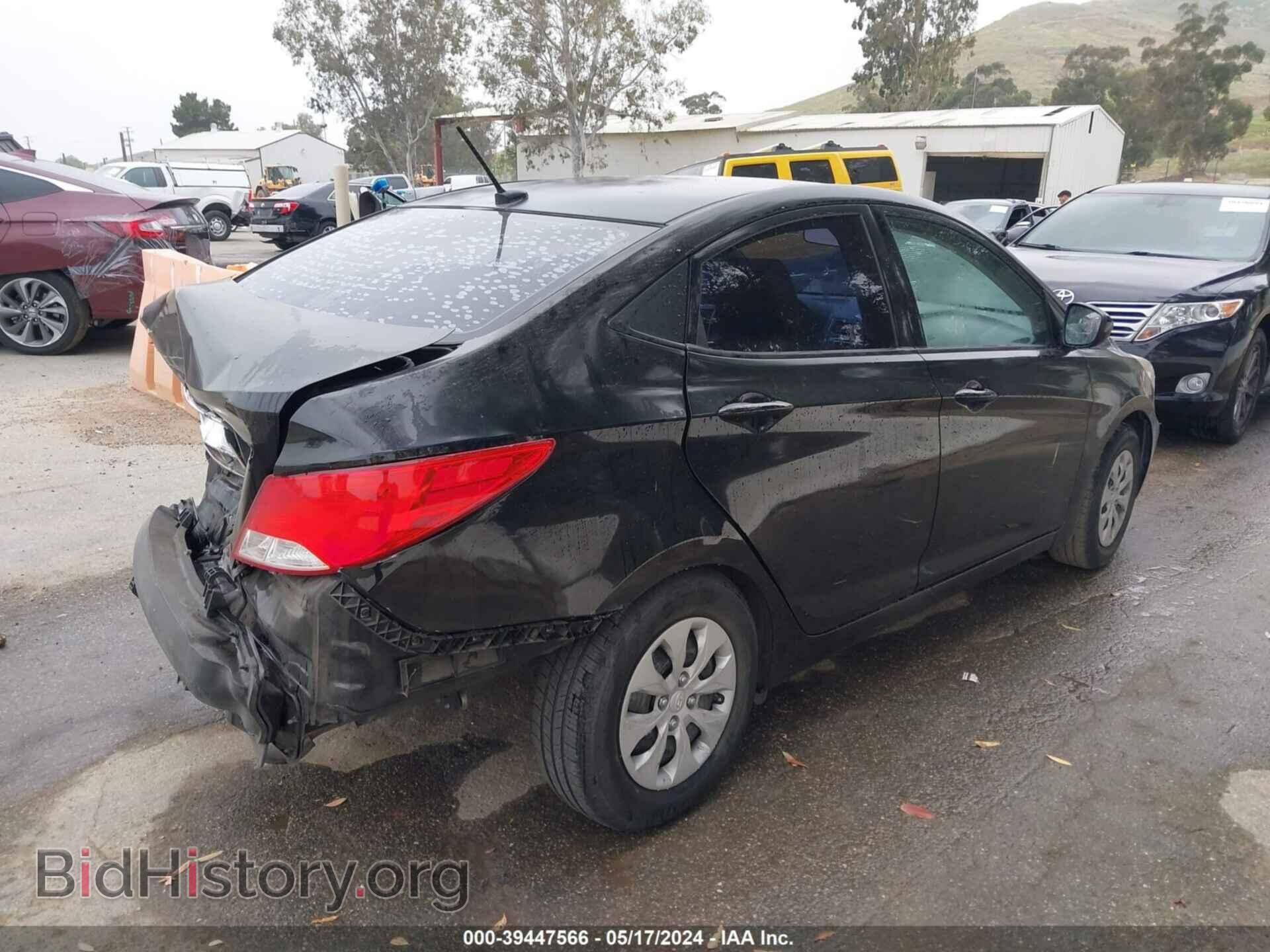 2015 HYUNDAI ACCENT - VIN: KMHCT4AE3FU937251 - Фото 4