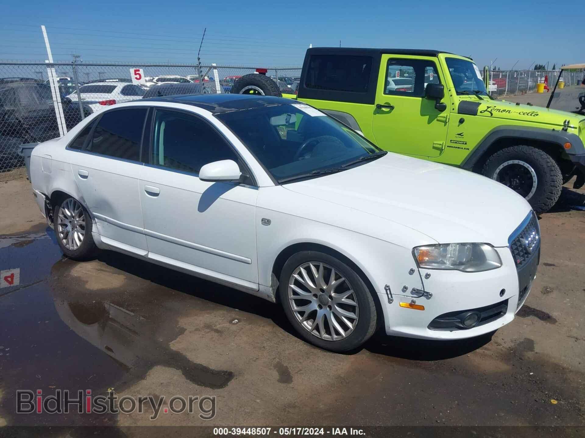 Photo WAUDF78E98A163645 - AUDI A4 2008