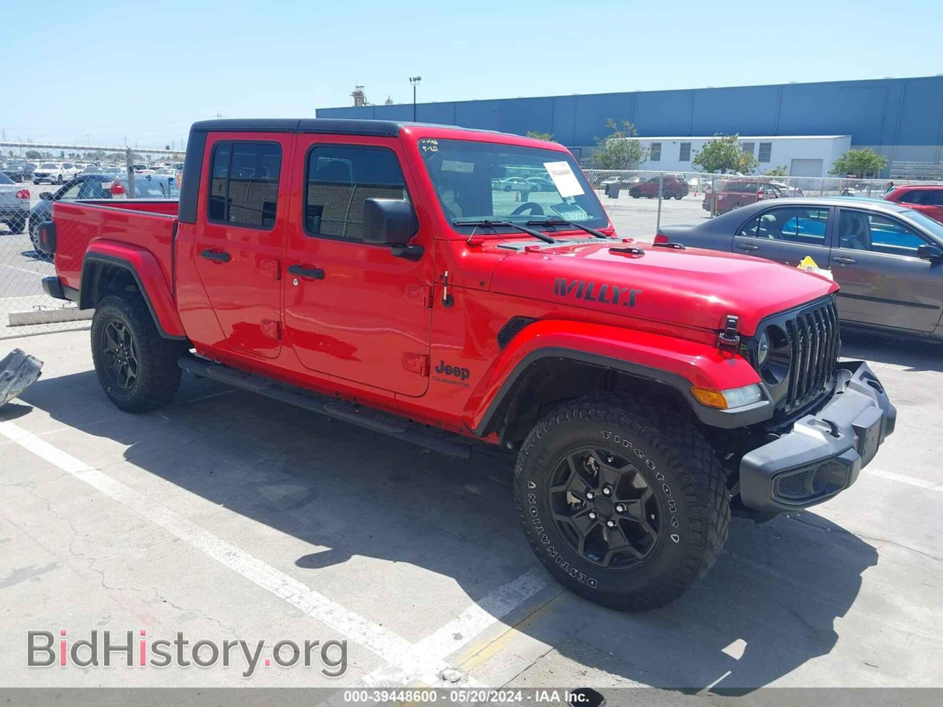 Фотография 1C6HJTAGXML563307 - JEEP GLADIATOR 2021