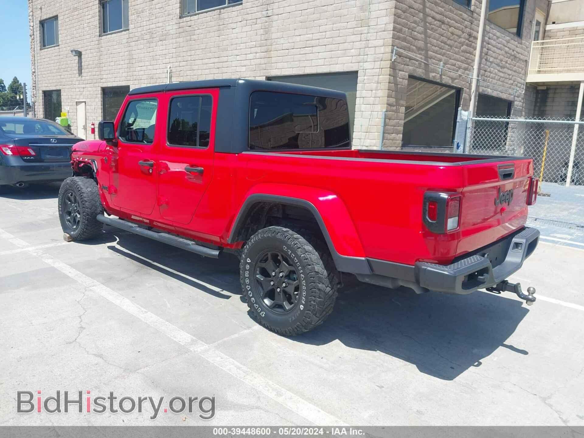2021 JEEP GLADIATOR - VIN: 1C6HJTAGXML563307 - Фото 3