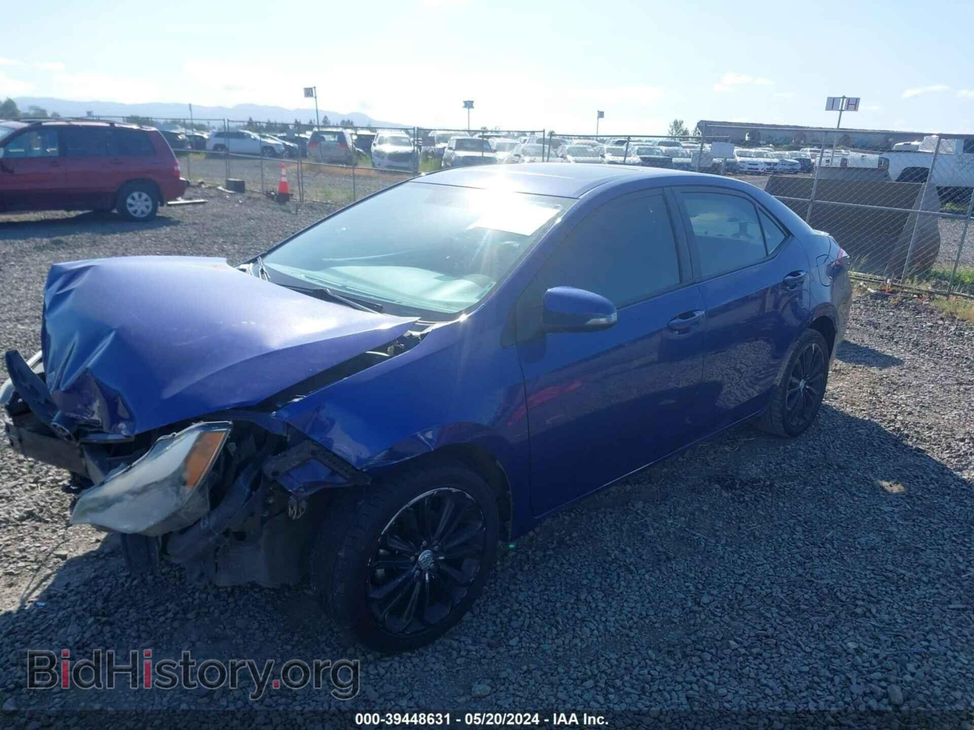 2014 TOYOTA COROLLA - VIN: 2T1BURHE2EC042426 - Фото 2
