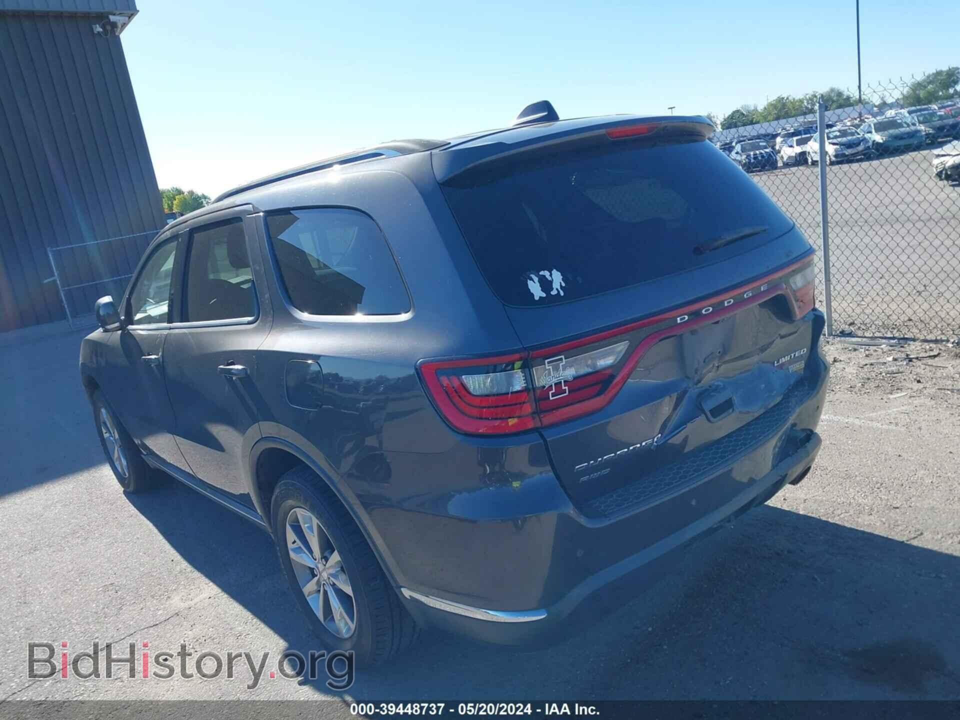 2014 DODGE DURANGO - VIN: 1C4RDJDG3EC475298 - Фото 3