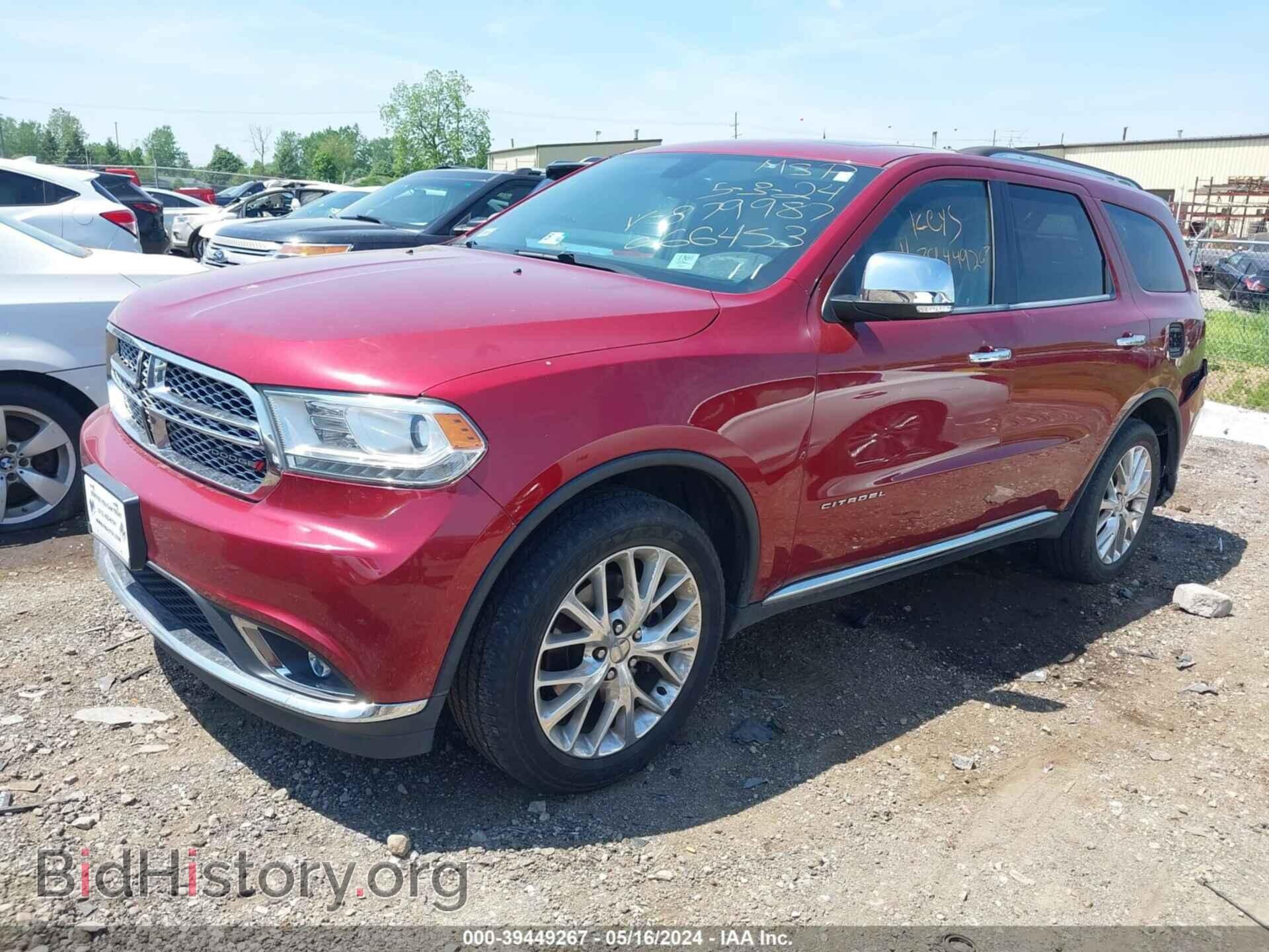 2015 DODGE DURANGO - VIN: 1C4RDJEG8FC879987 - Фото 2