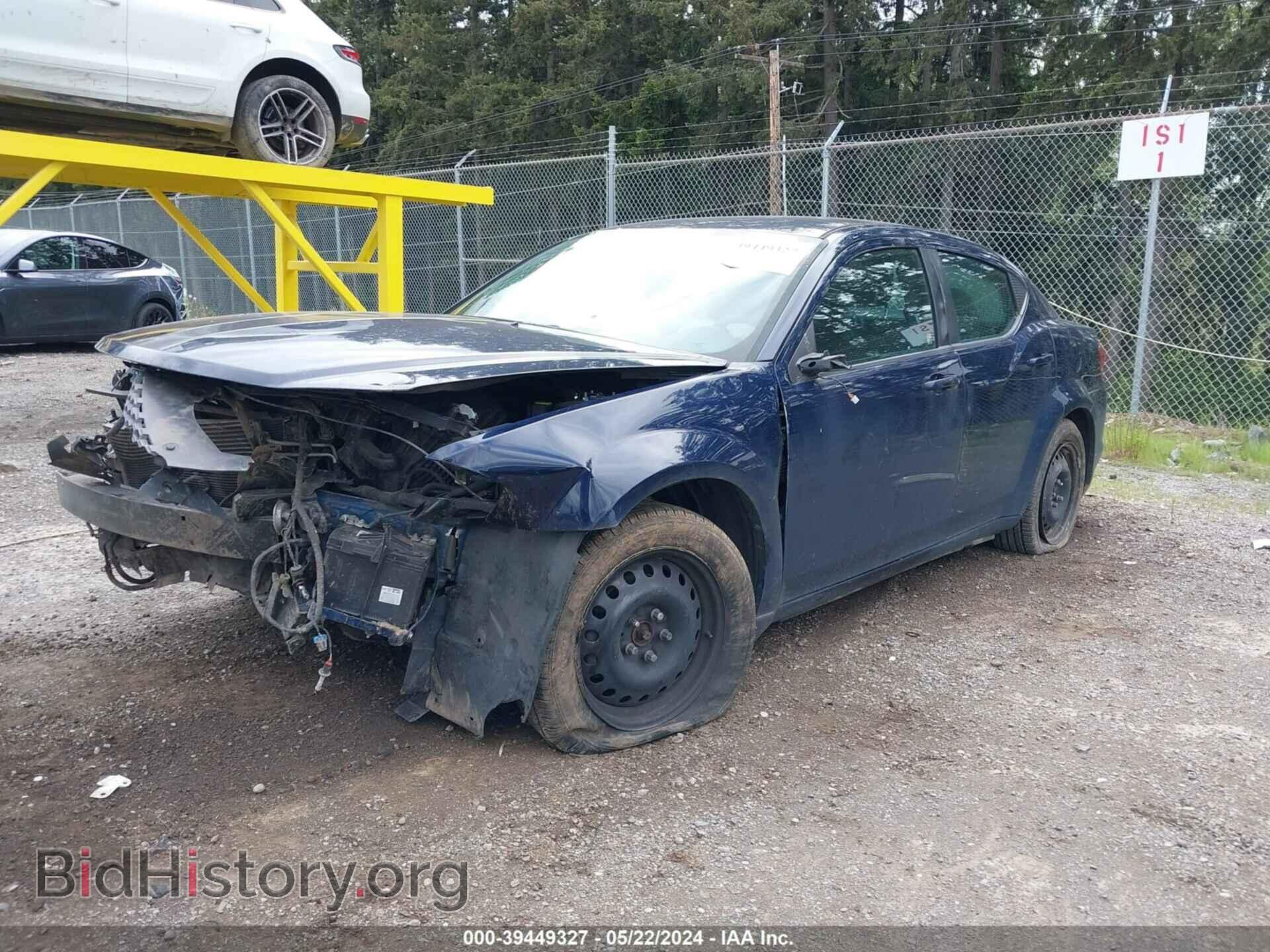 2014 DODGE AVENGER - VIN: 1C3CDZAB9EN112784 - Фото 2