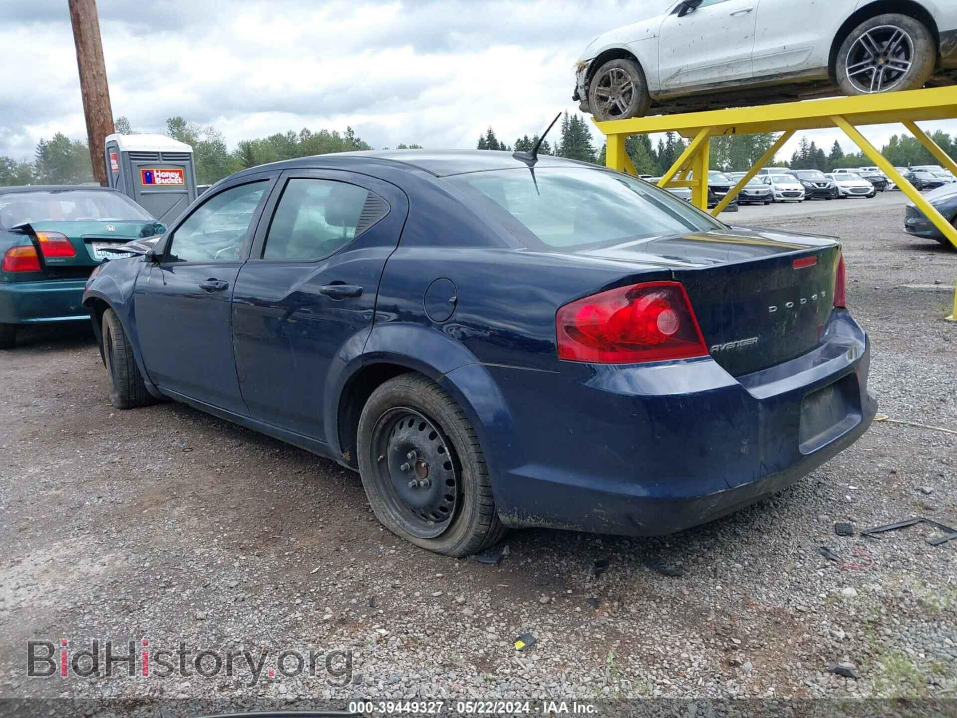 2014 DODGE AVENGER - VIN: 1C3CDZAB9EN112784 - Фото 3