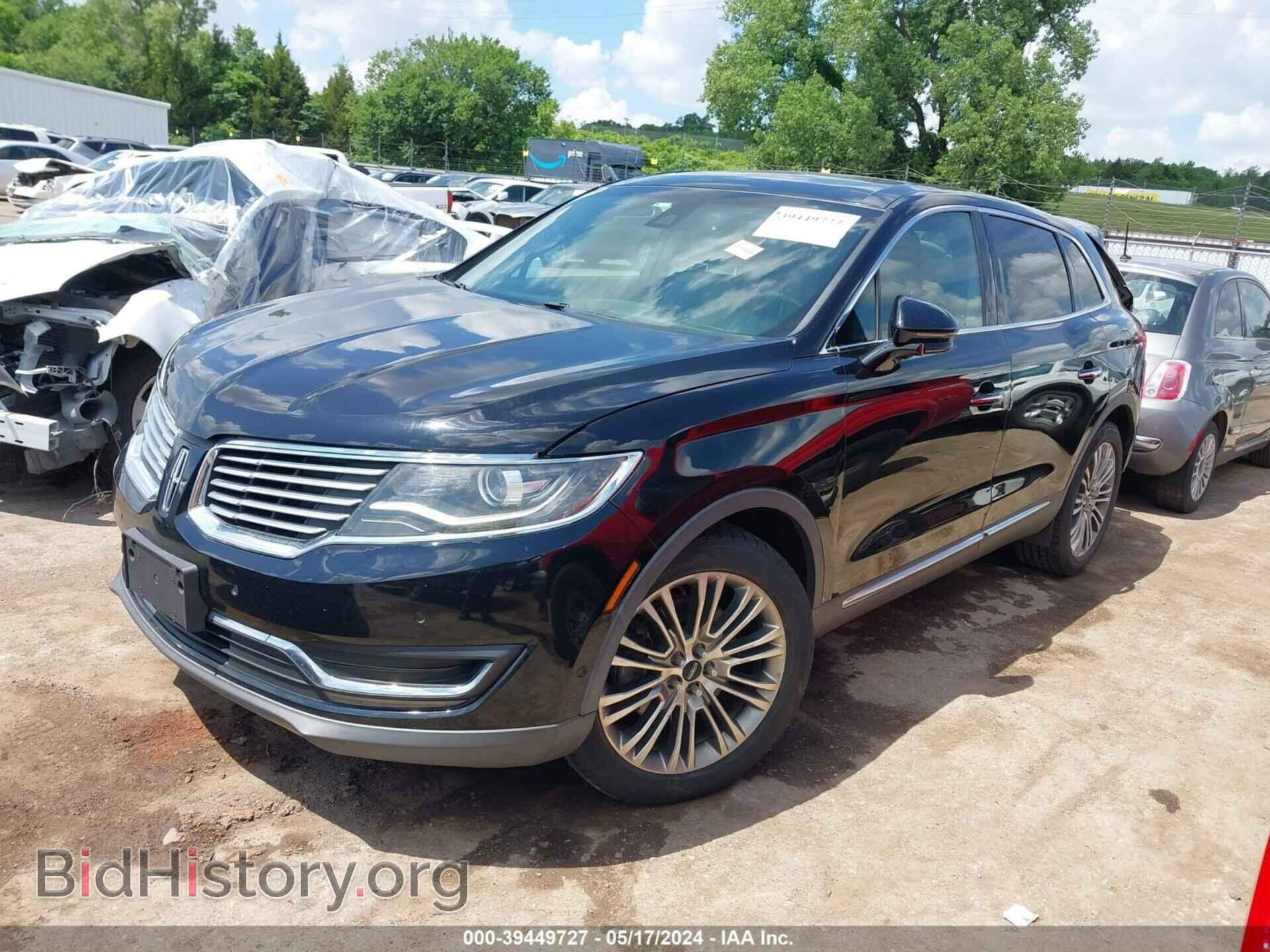 2016 LINCOLN MKX - VIN: 2LMTJ8LR8GBL56014 - Фото 2