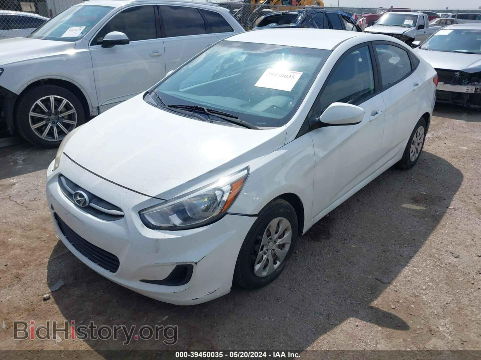 2016 HYUNDAI ACCENT - VIN: KMHCT4AE8GU074836 - Фото 2