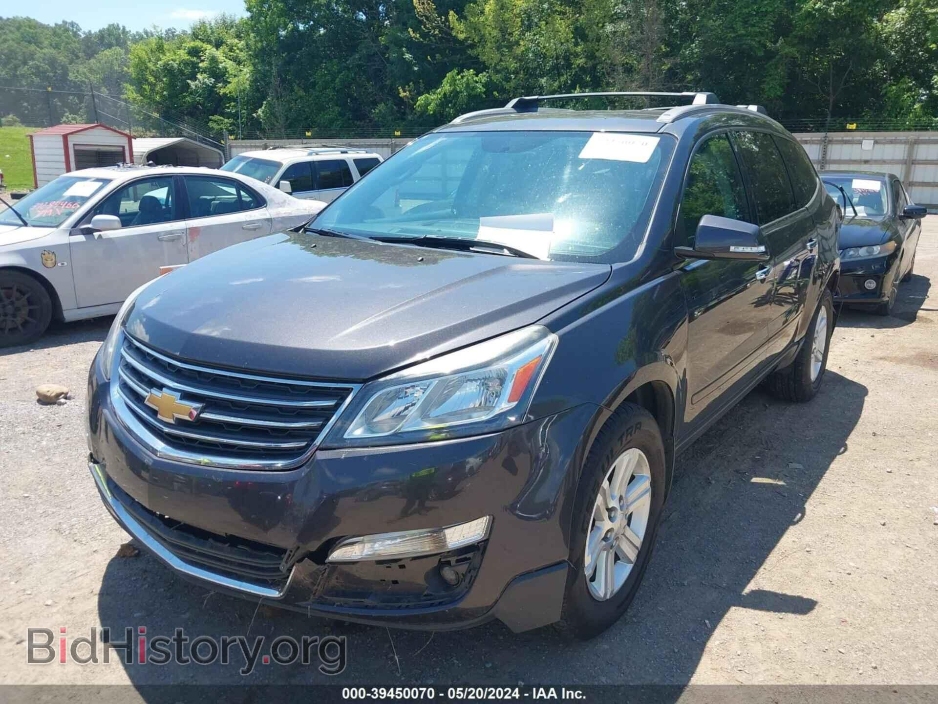 2014 CHEVROLET TRAVERSE - VIN: 1GNKRHKD4EJ113391 - Фото 2