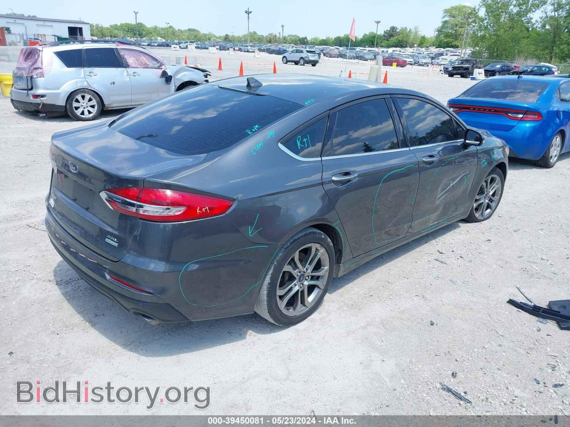 2020 FORD FUSION - VIN: 3FA6P0CD3LR138209 - Фото 4