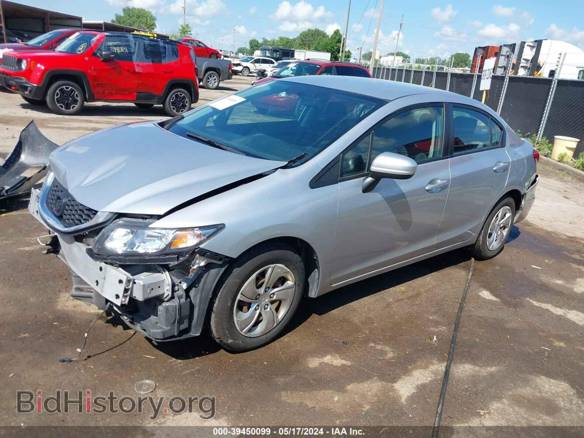 2015 HONDA CIVIC - VIN: 19XFB2F54FE045588 - Фото 2