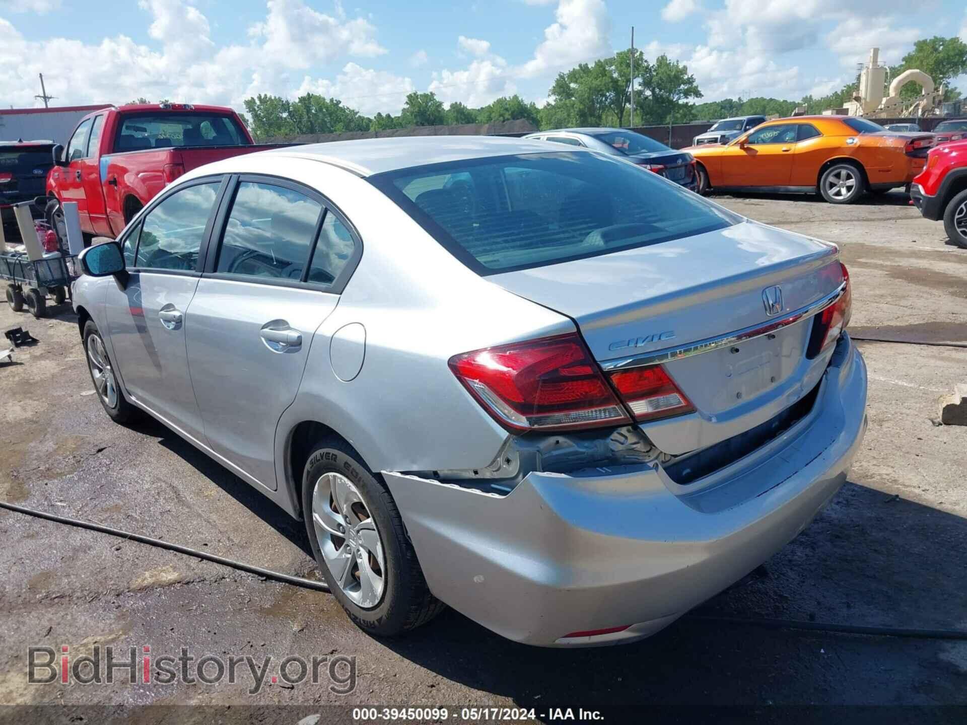 2015 HONDA CIVIC - VIN: 19XFB2F54FE045588 - Фото 3