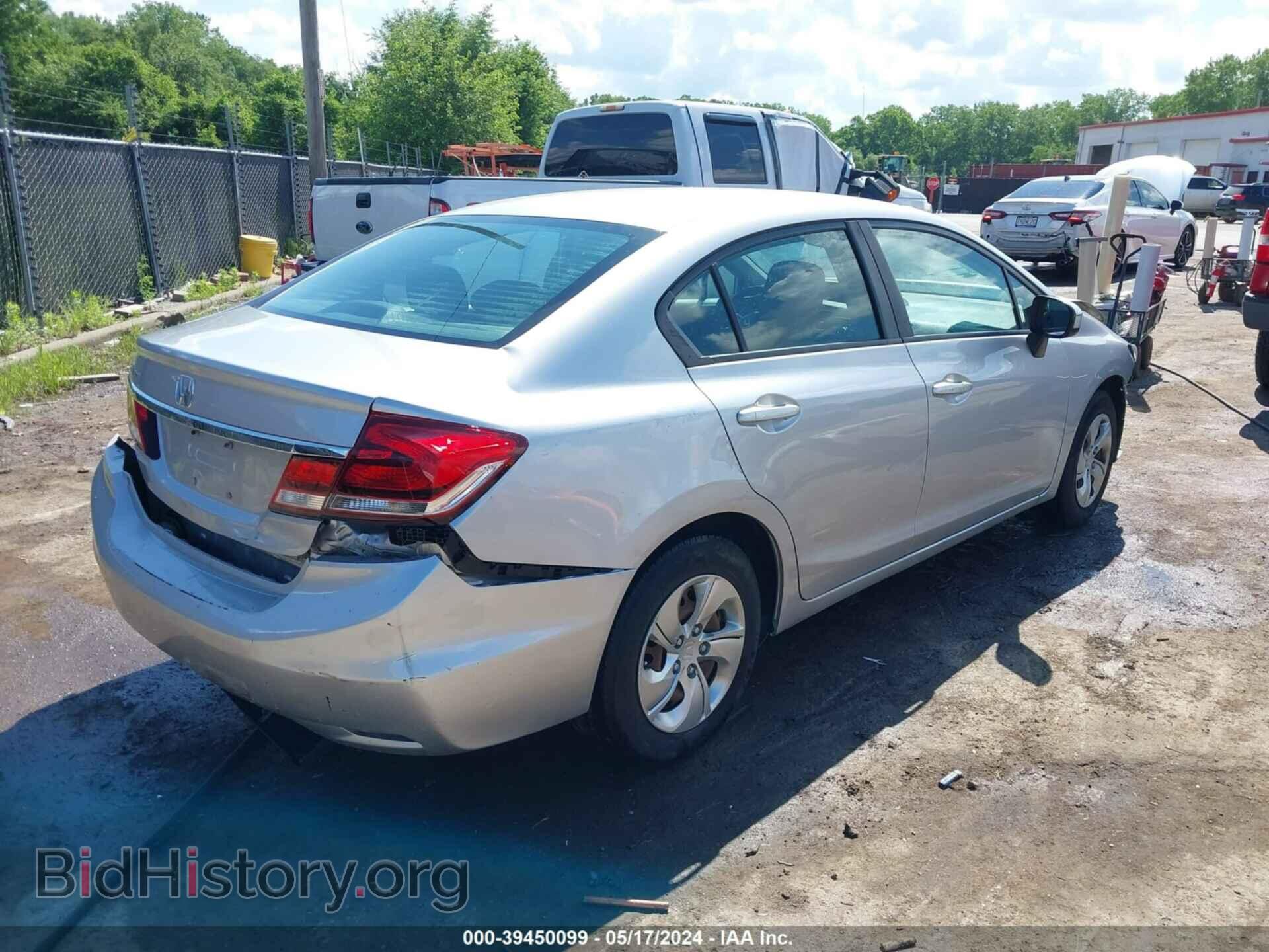 2015 HONDA CIVIC - VIN: 19XFB2F54FE045588 - Фото 4