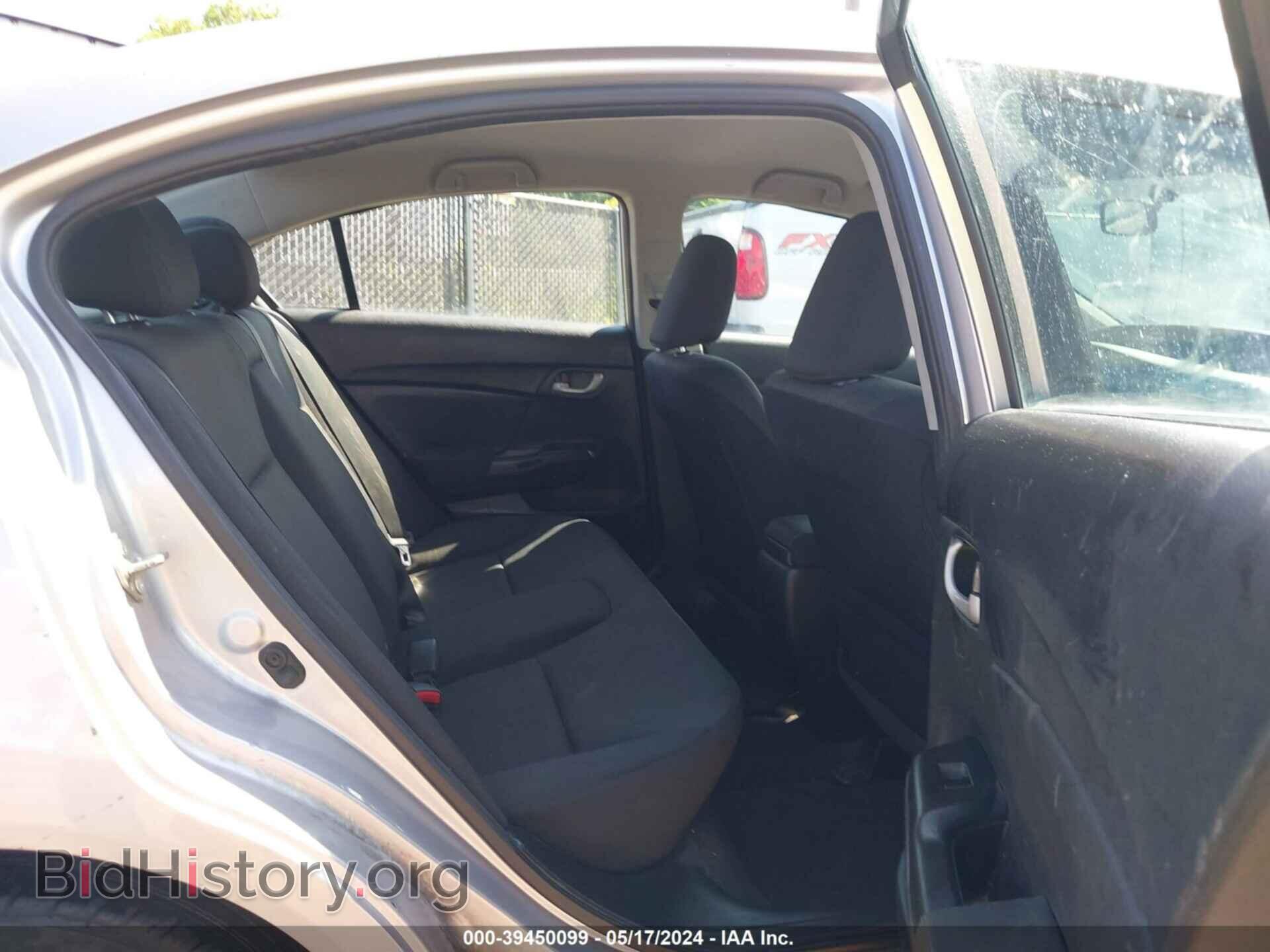 2015 HONDA CIVIC - VIN: 19XFB2F54FE045588 - Фото 8