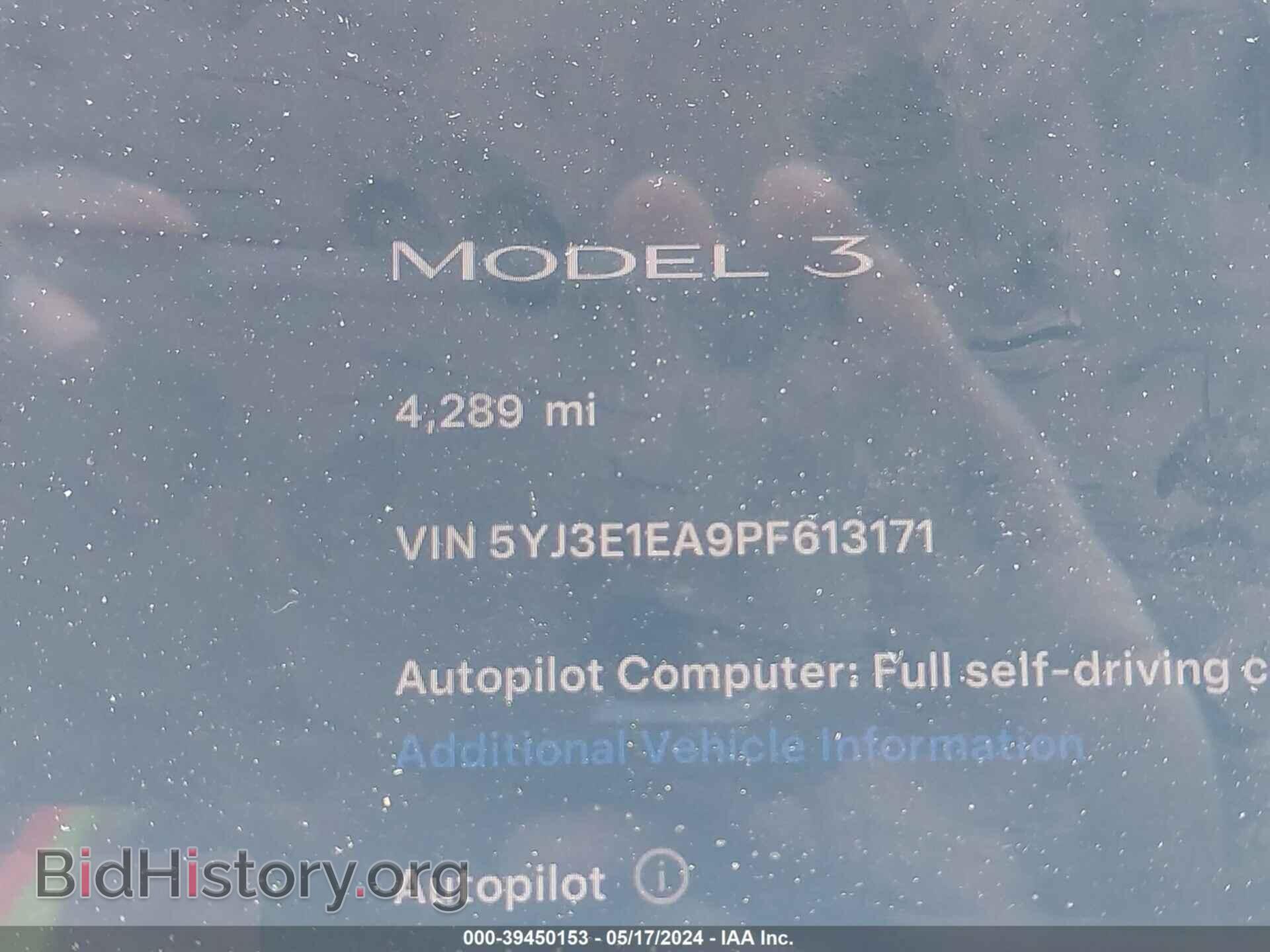 2023 TESLA MODEL 3 - VIN: 5YJ3E1EA9PF613171 - Фото 7