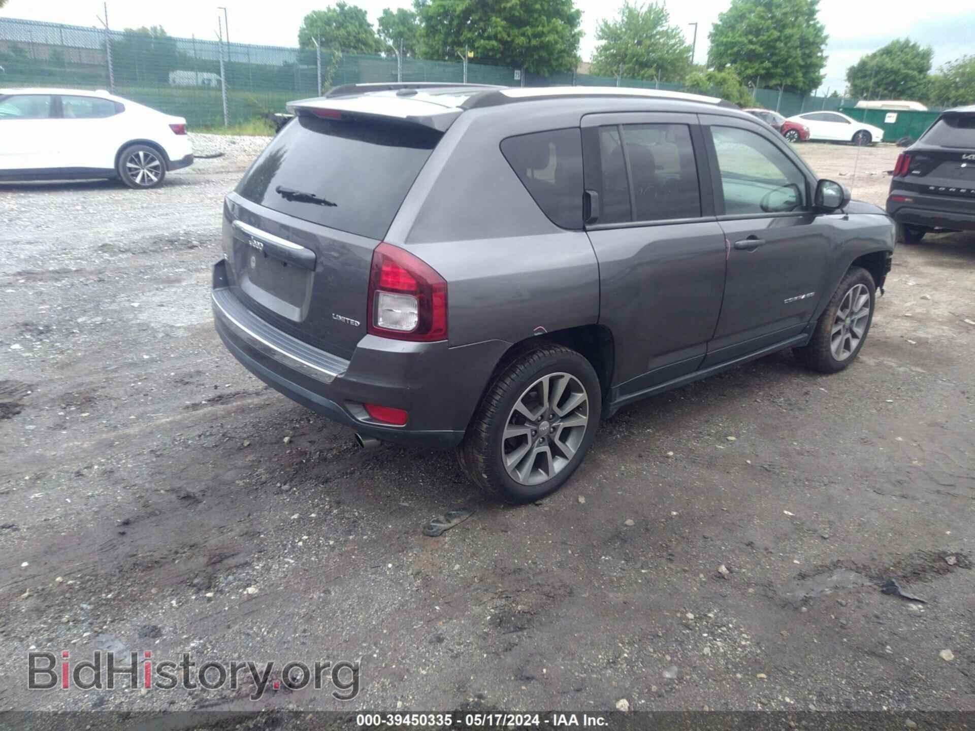 2015 JEEP COMPASS - VIN: 1C4NJDCB4FD176932 - Фото 4