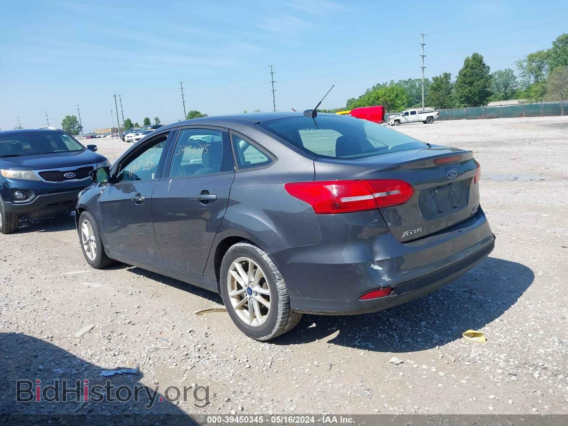 2015 FORD FOCUS - VIN: 1FADP3F2XFL373924 - Фото 3