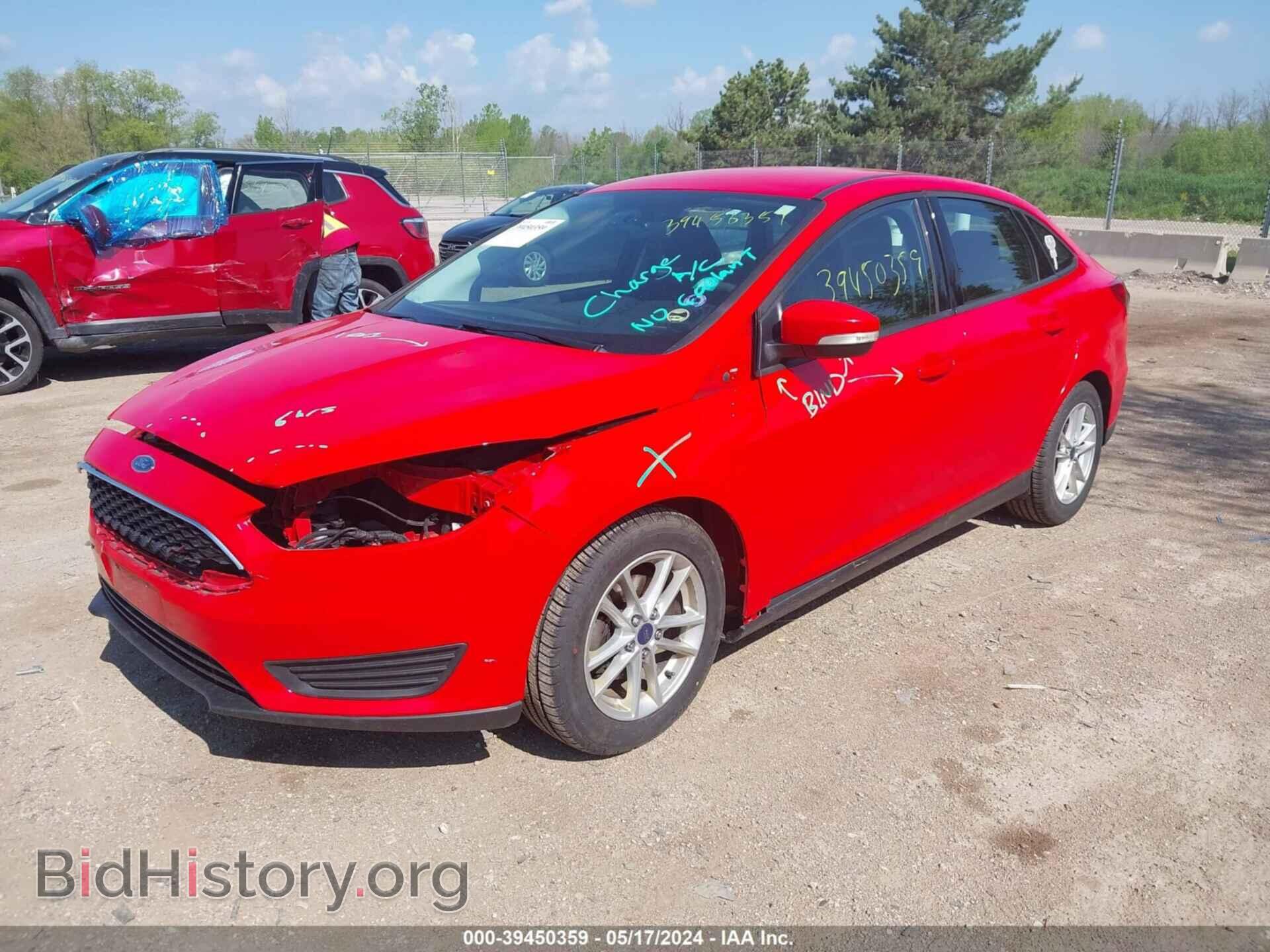 2015 FORD FOCUS - VIN: 1FADP3F21FL298918 - Фото 2