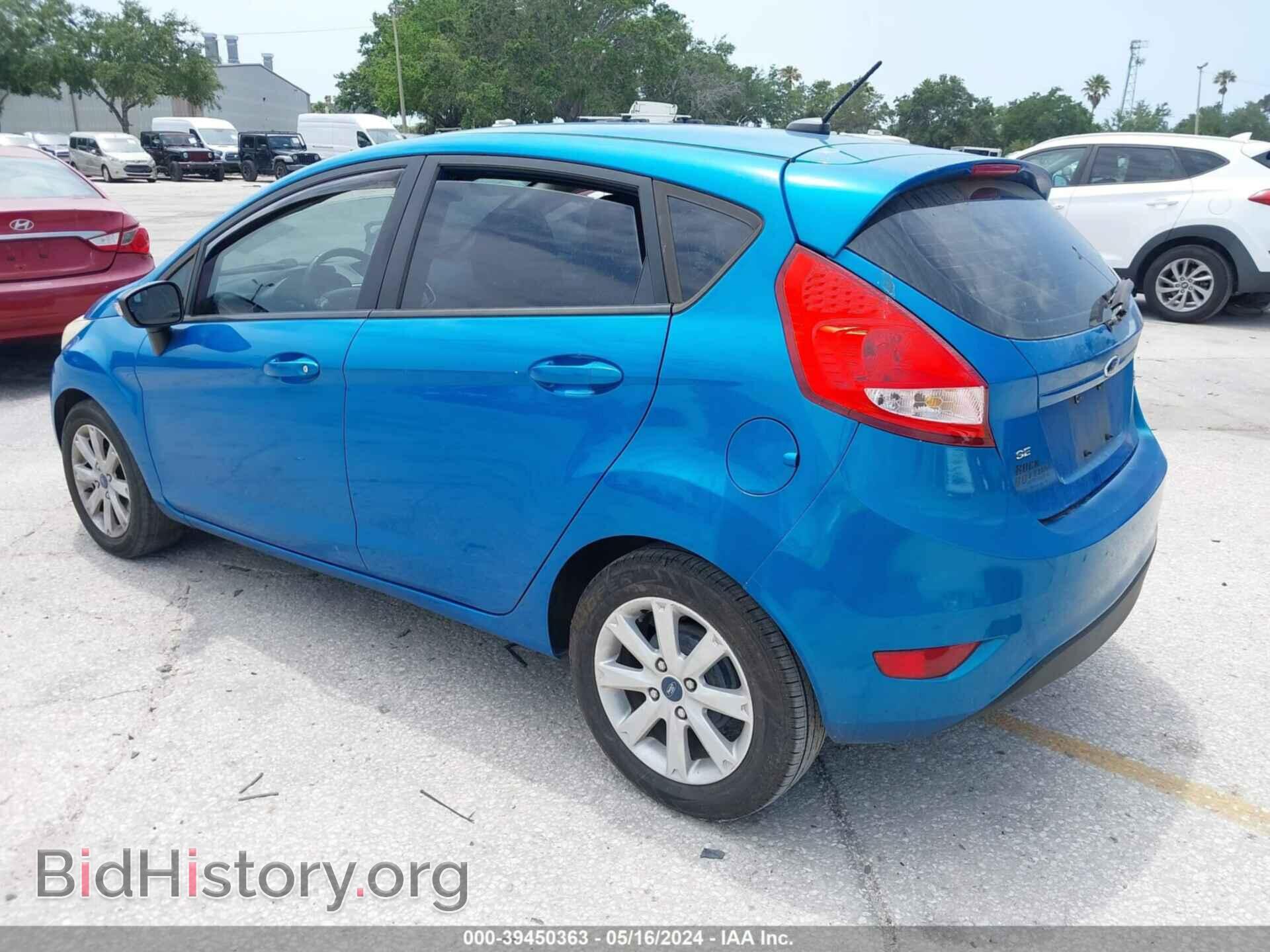 2013 FORD FIESTA - VIN: 3FADP4EJ0DM202271 - Фото 3