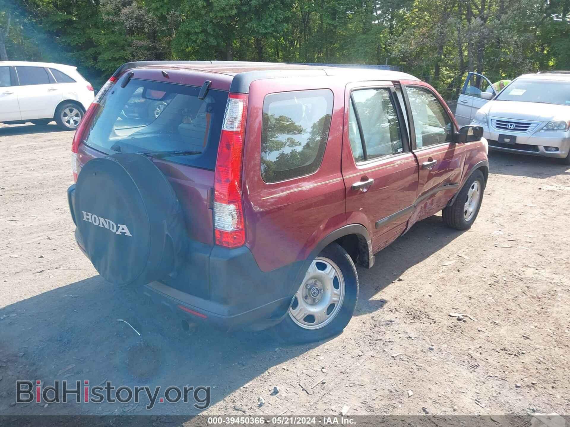 2006 HONDA CR-V - VIN: SHSRD78576U420118 - Фото 4