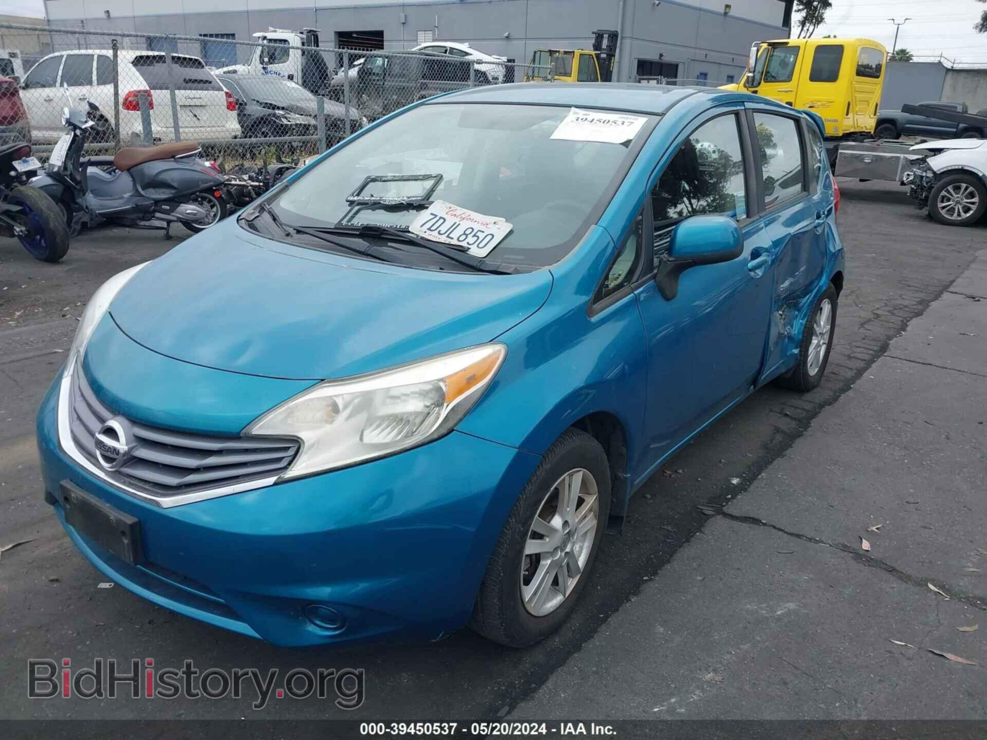 2014 NISSAN VERSA NOTE - VIN: 3N1CE2CP3EL395095 - Фото 2