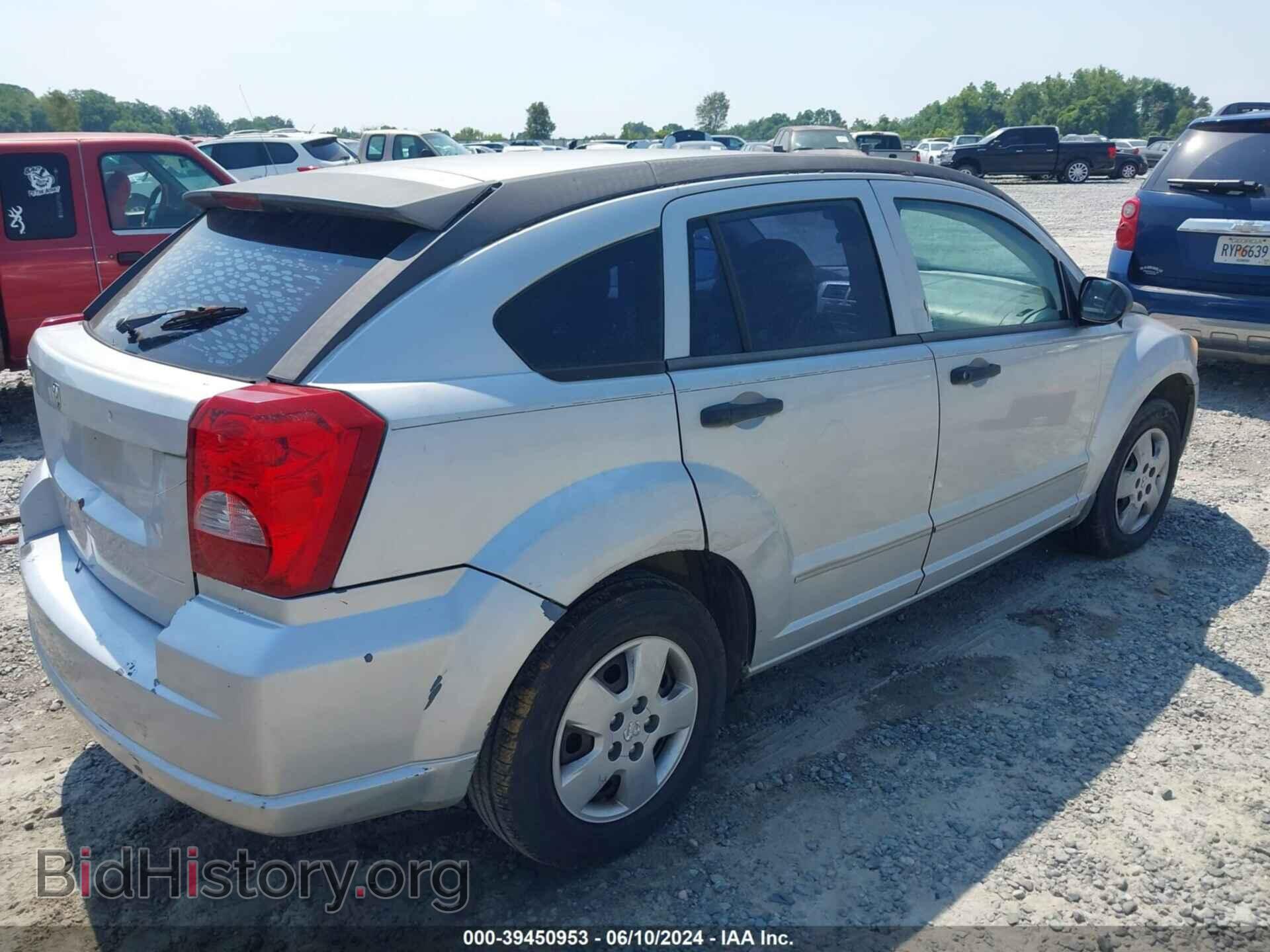 2007 DODGE CALIBER - VIN: 1B3HB28B37D182019 - Photo 4