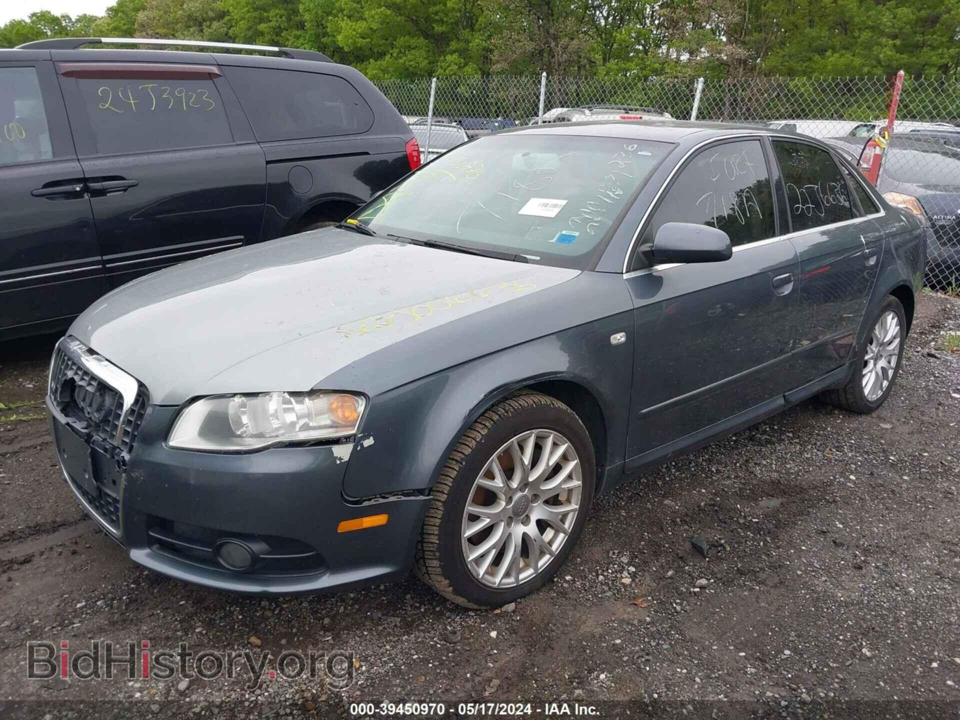 2008 AUDI A4 - VIN: WAUDF78E48A138748 - Фото 2