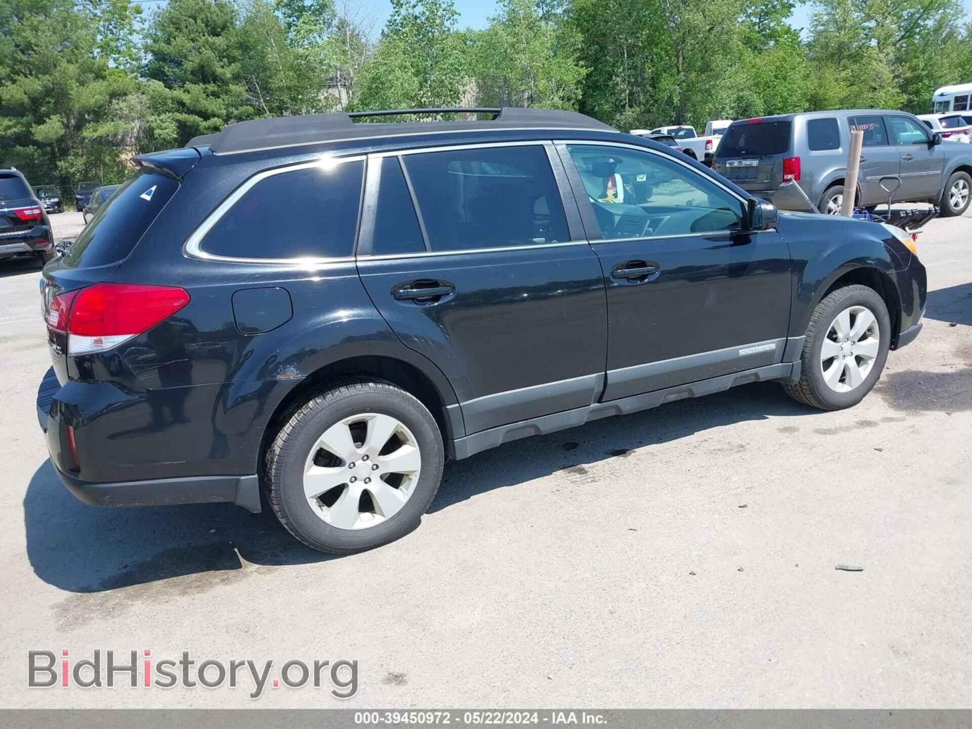 2012 SUBARU OUTBACK - VIN: 4S4BRBGC1C3203584 - Фото 4