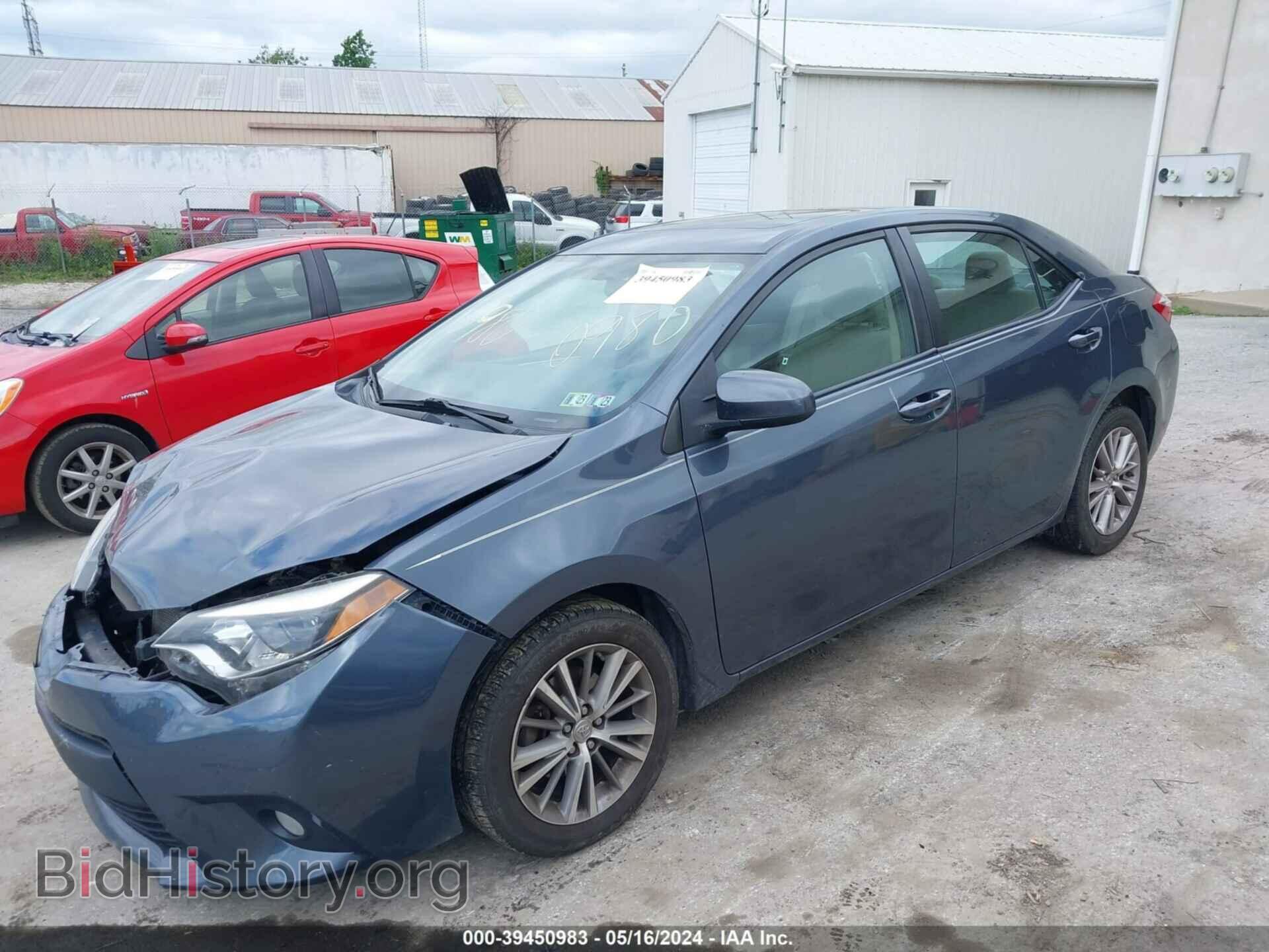 2014 TOYOTA COROLLA - VIN: 2T1BURHE3EC081512 - Фото 2